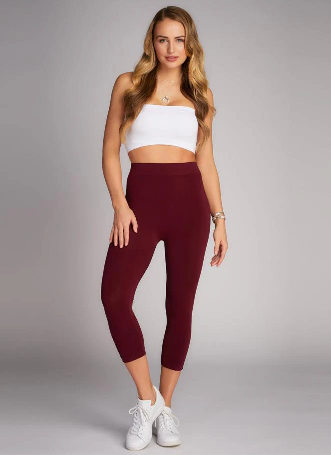 BAMBOO 3/4 Length Legging (Capri) C'est Moi - Image 3
