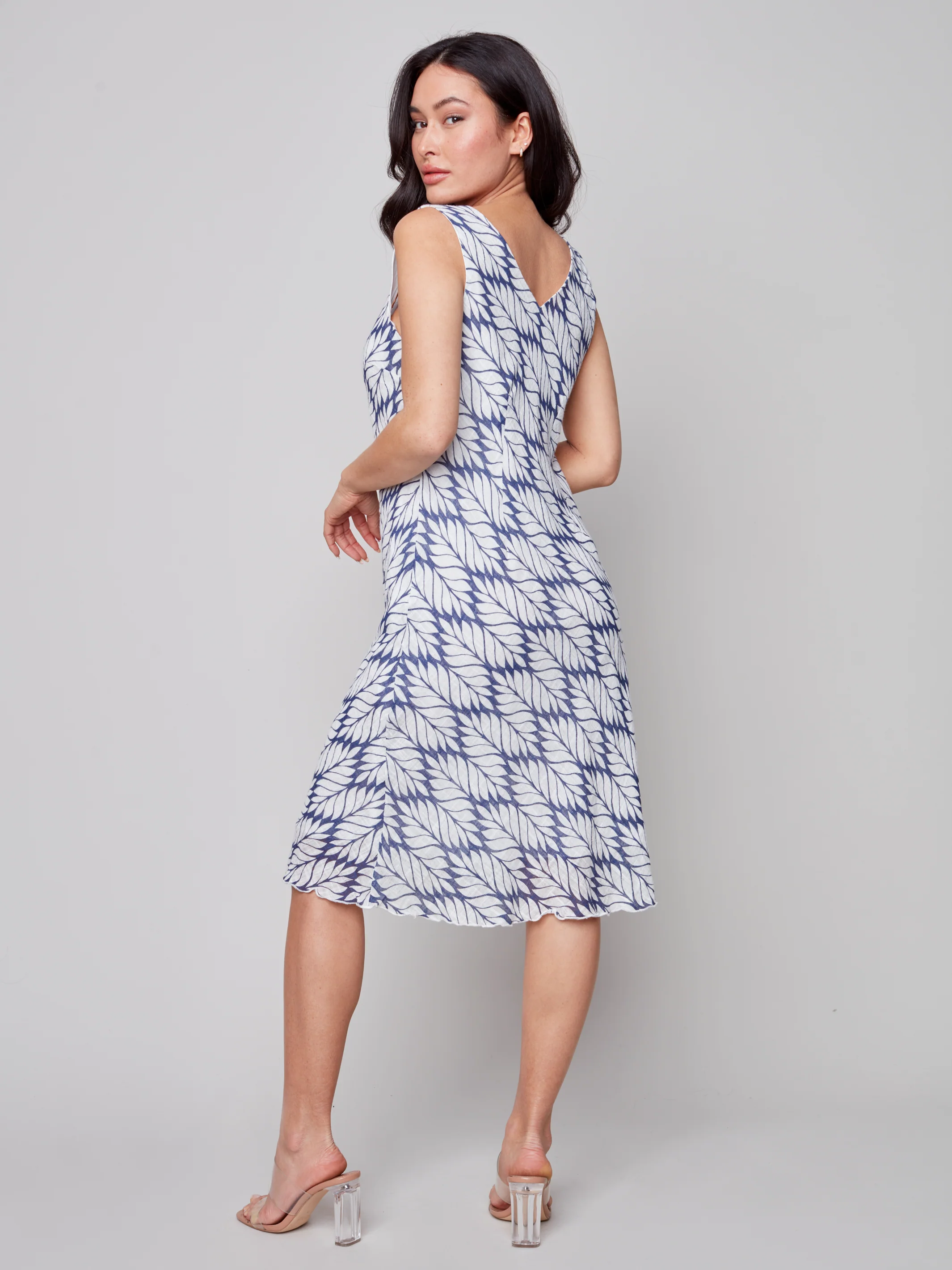 Charlie B -C3130Z-274C- Dress -Marine - Image 4