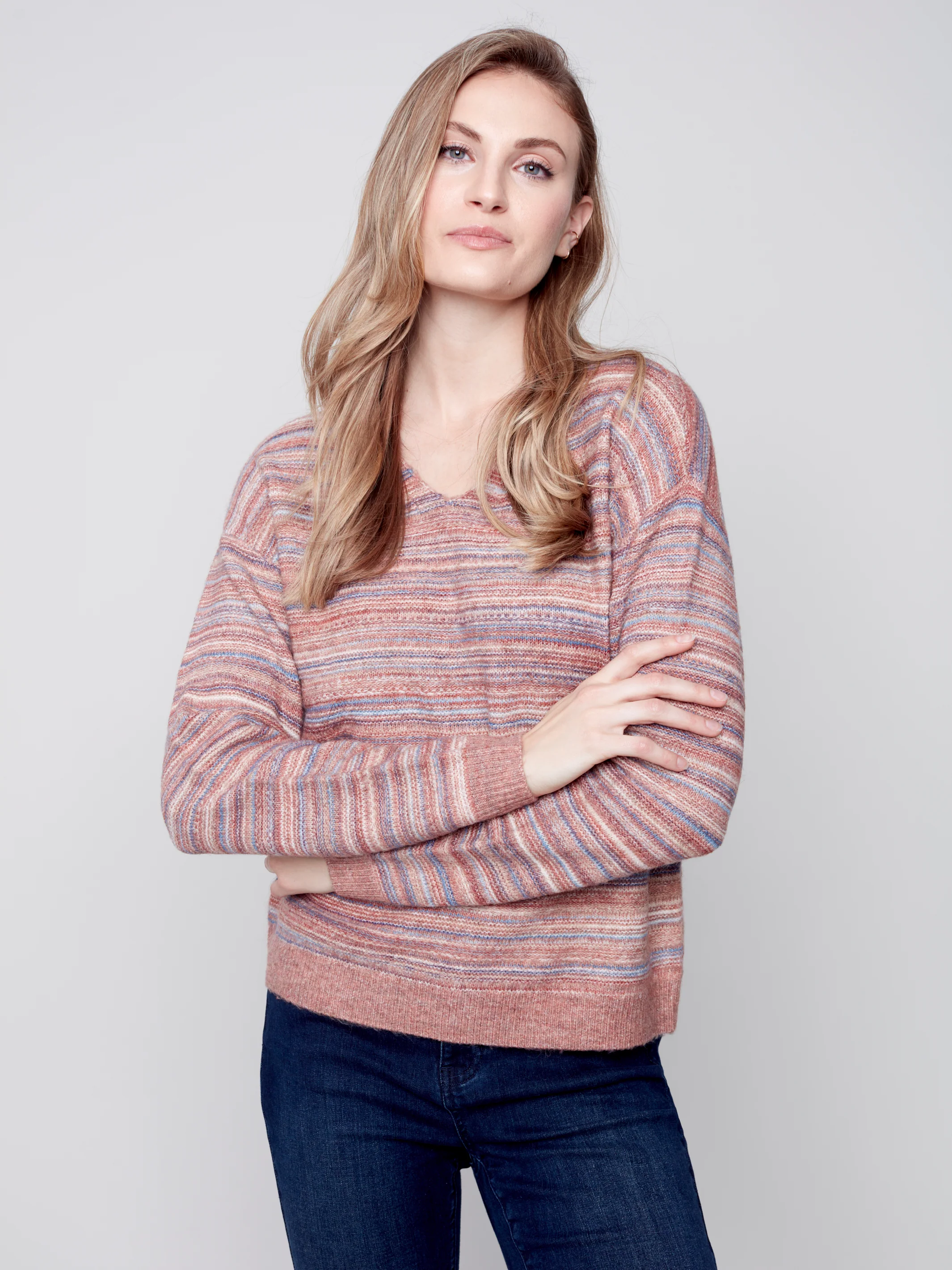 Charlie B -C2479-622B-Sweater -Cinnamon - Image 2