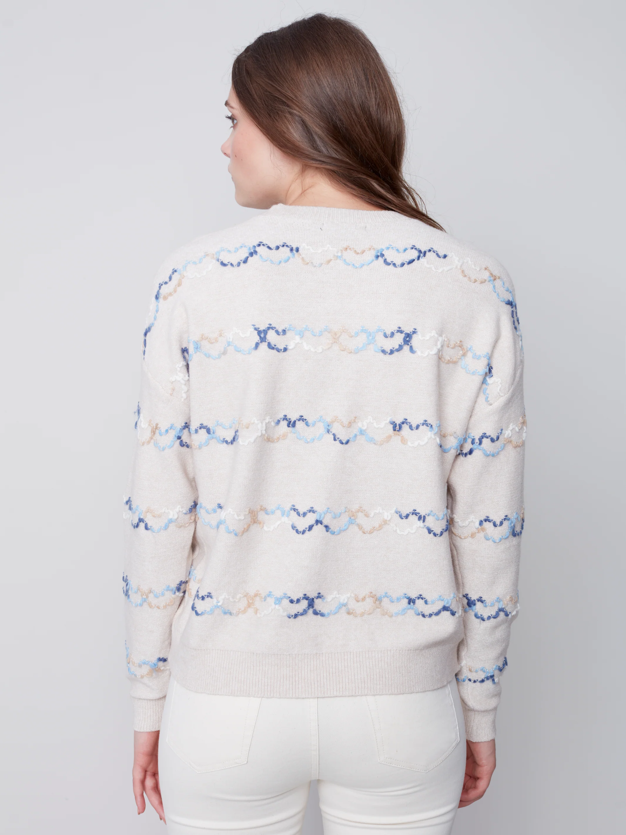 Charlie B -C2526E-736A-Pull Over-Almond - Image 3