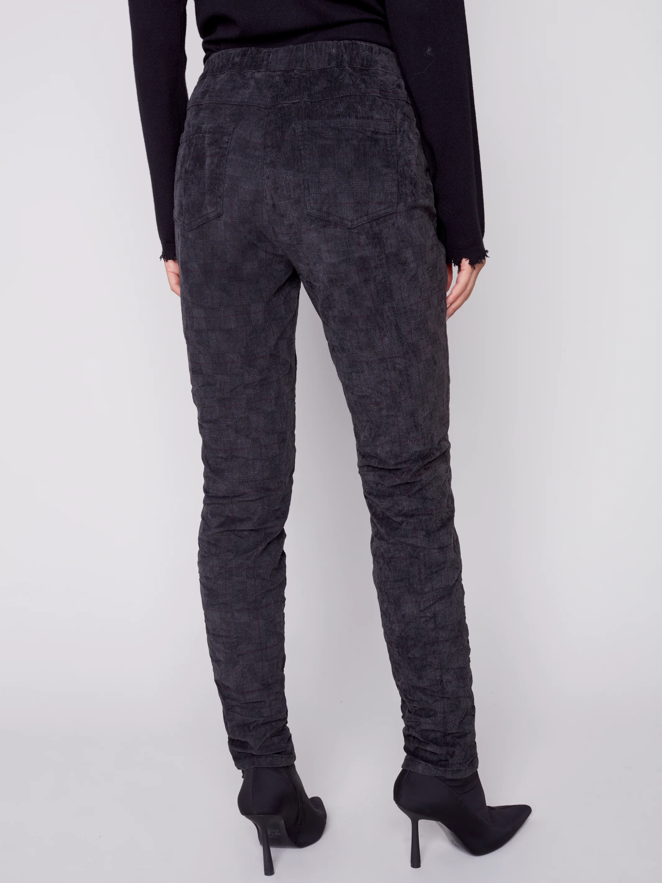 Charlie B -C5226RR-622B-Pull On Pant-Port - Image 4