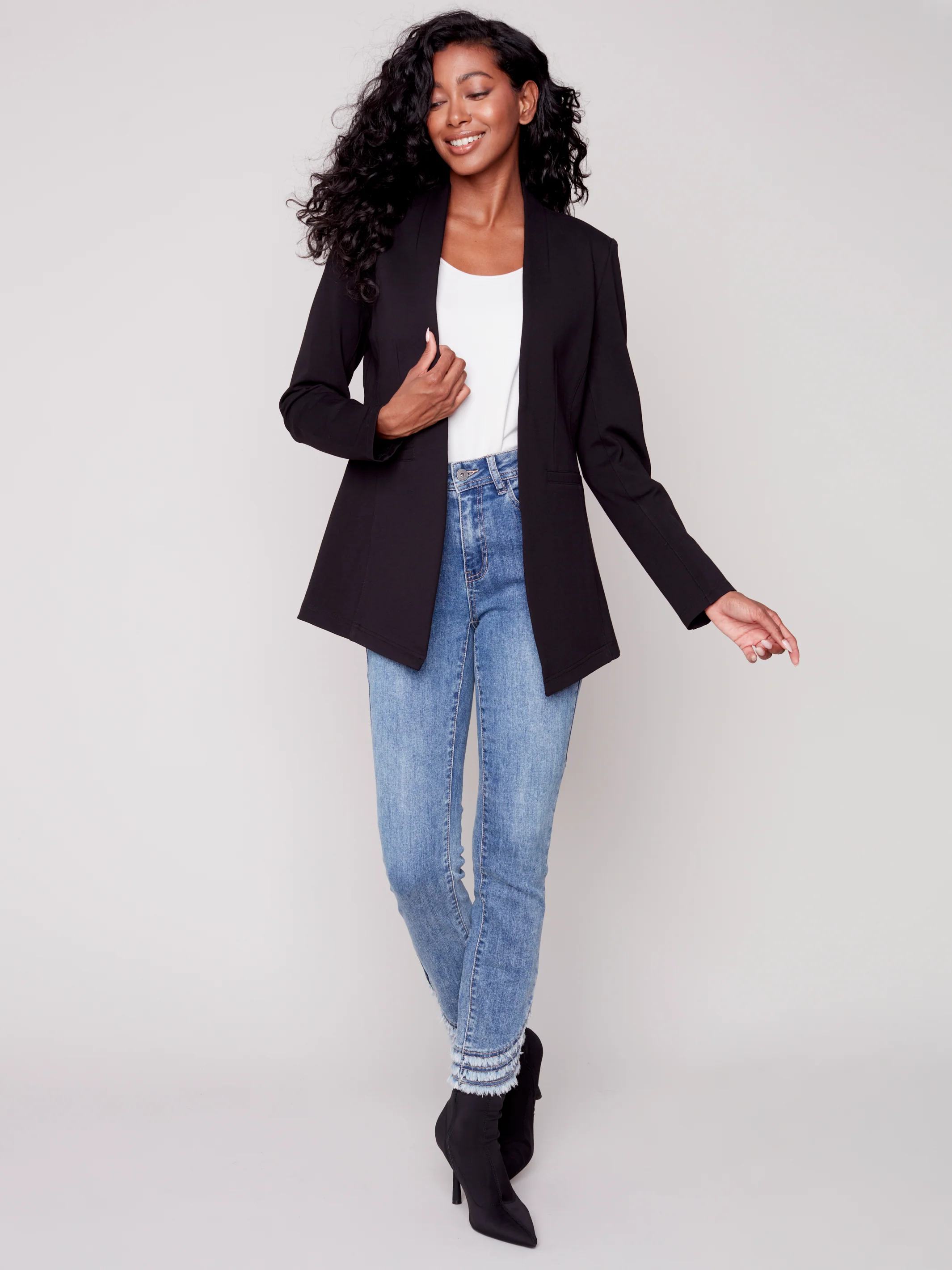 Charlie B -C6275-633B-Blazer-Black