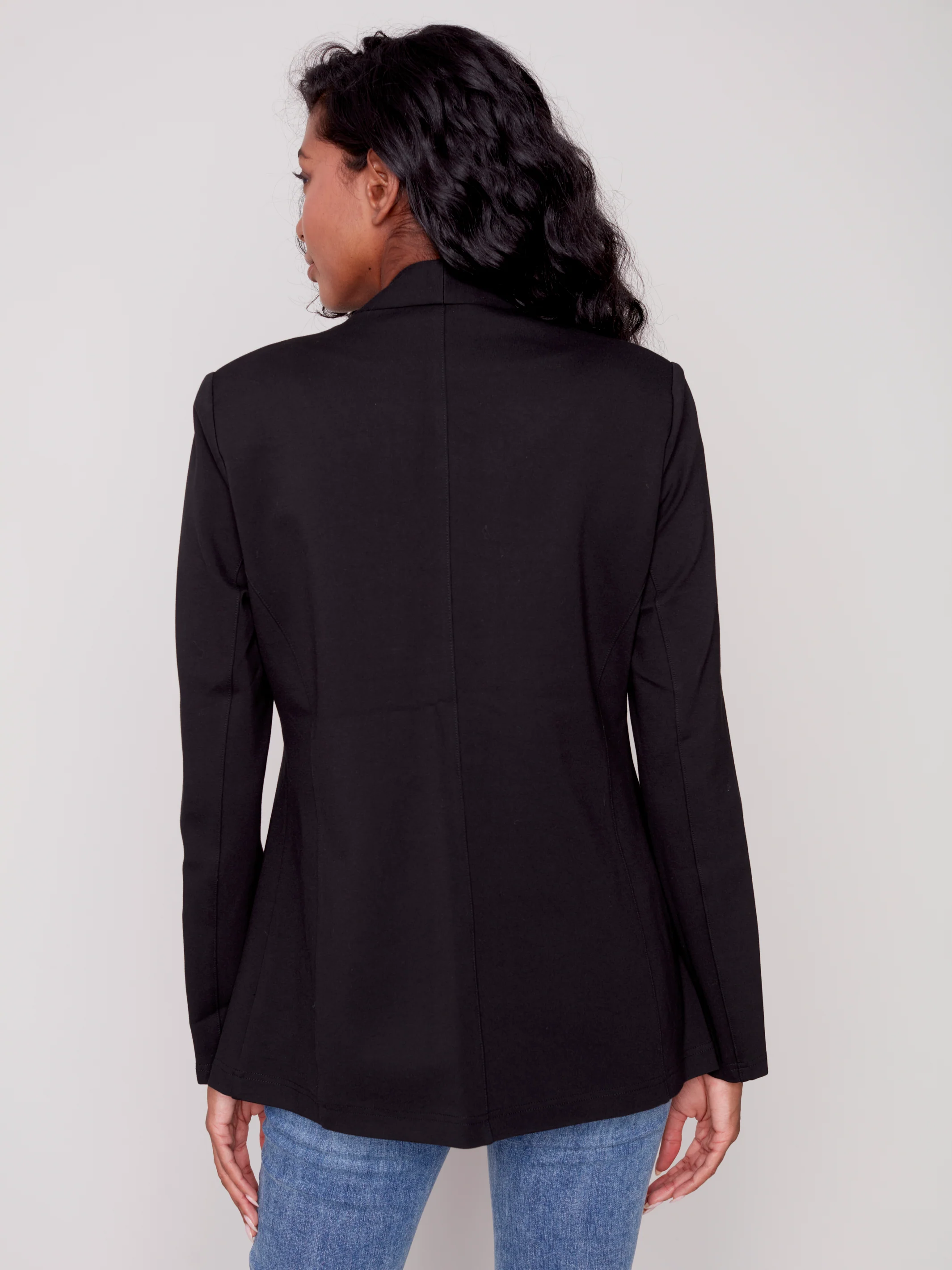 Charlie B -C6275-633B-Blazer-Black - Image 6