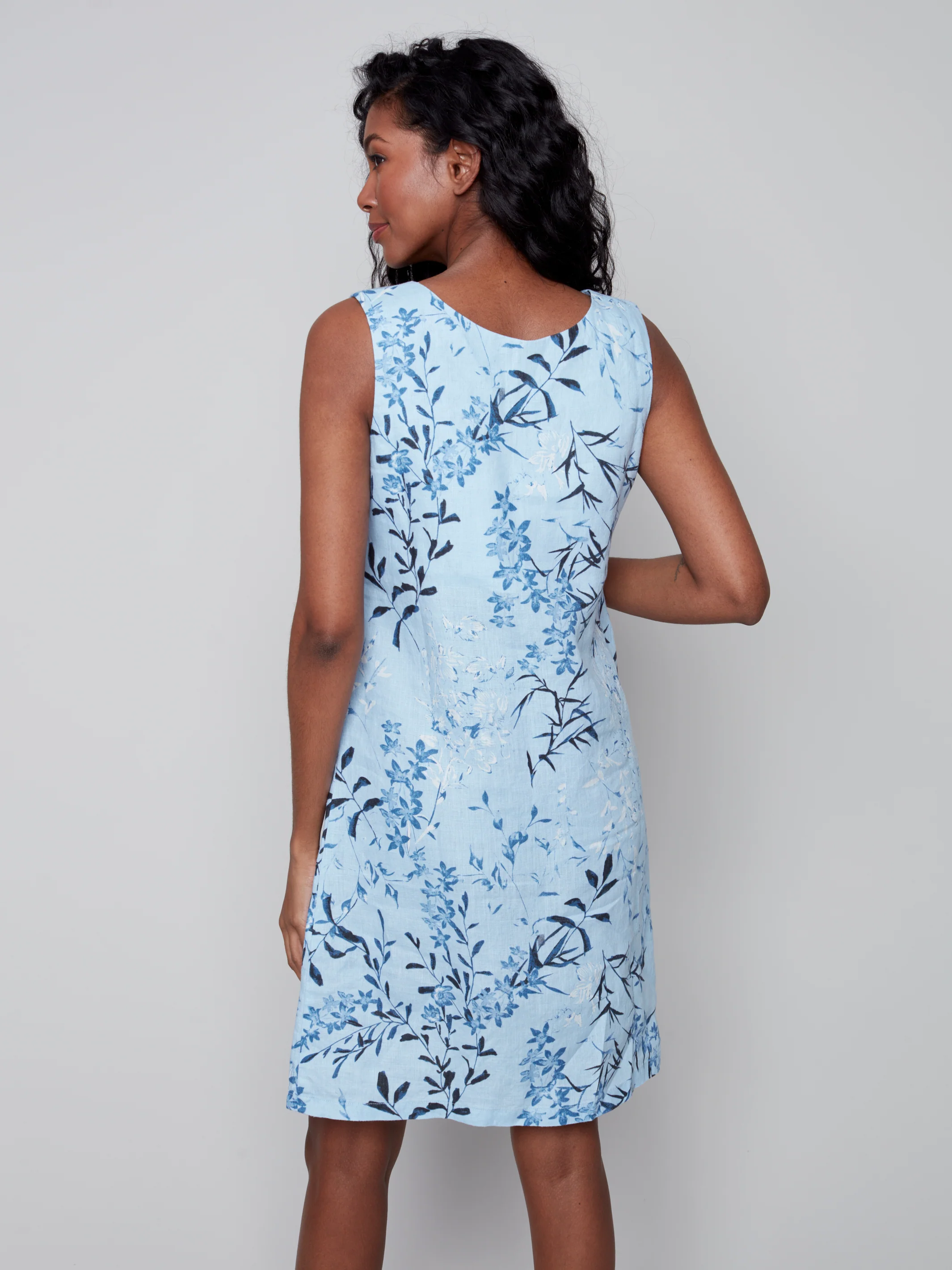 Charlie B -C3109RR-032B-Dress-Cerulean - Image 4