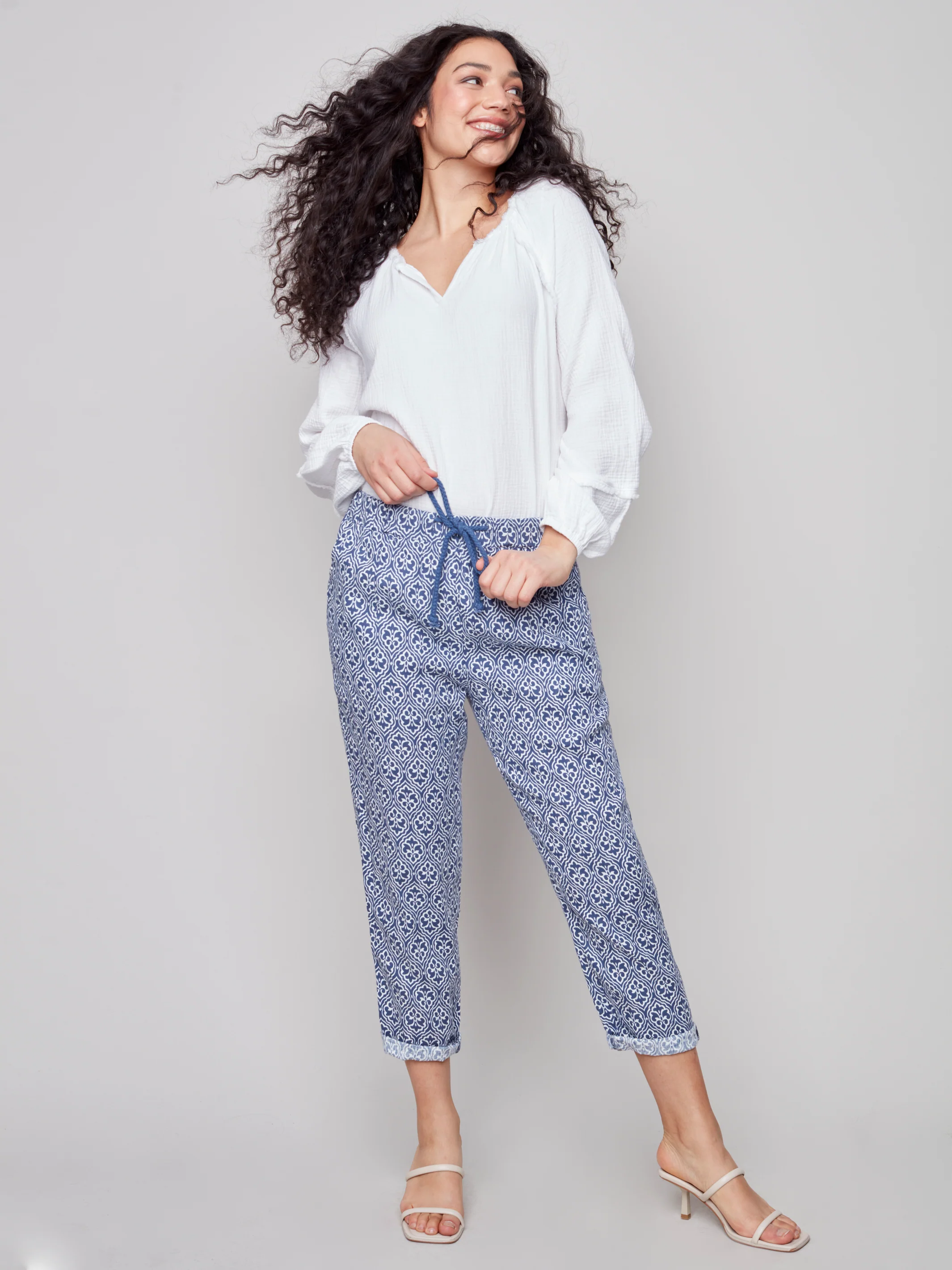 Charlie B -C5382-032B-Pant-Ocean - Image 3