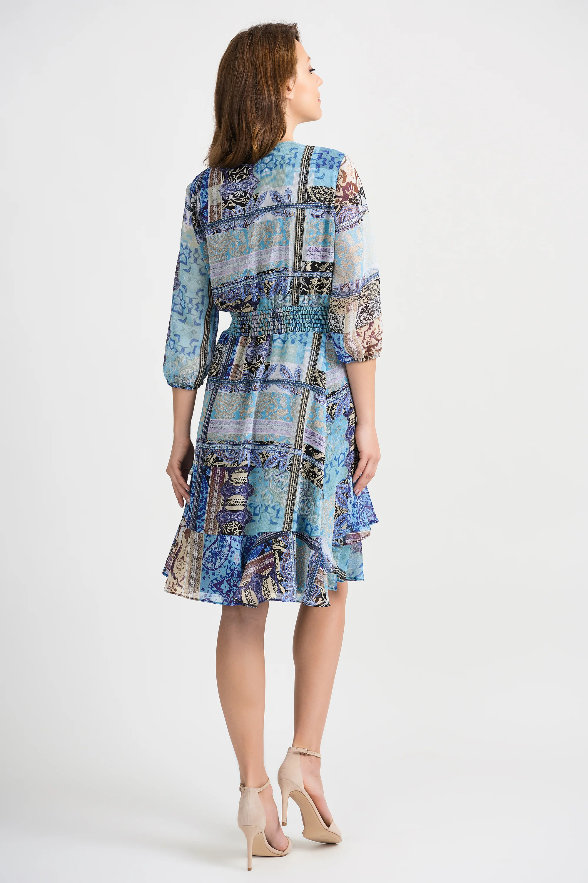 Joseph Ribkoff - Dress - 201493-Multi - Image 3