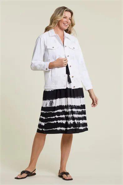 Tribal 7507O/4501W-Jacket -White - Image 2