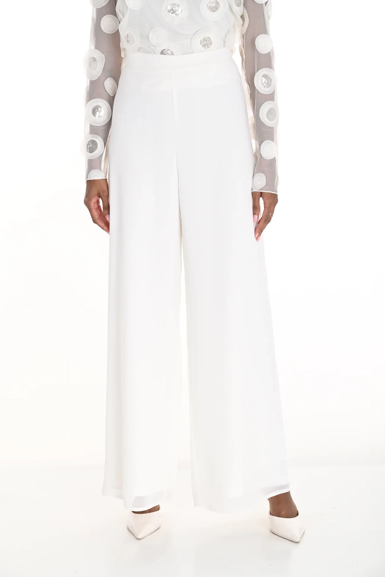 Frank Lyman-259023-Woven Pant-Aqua Mist - Image 2