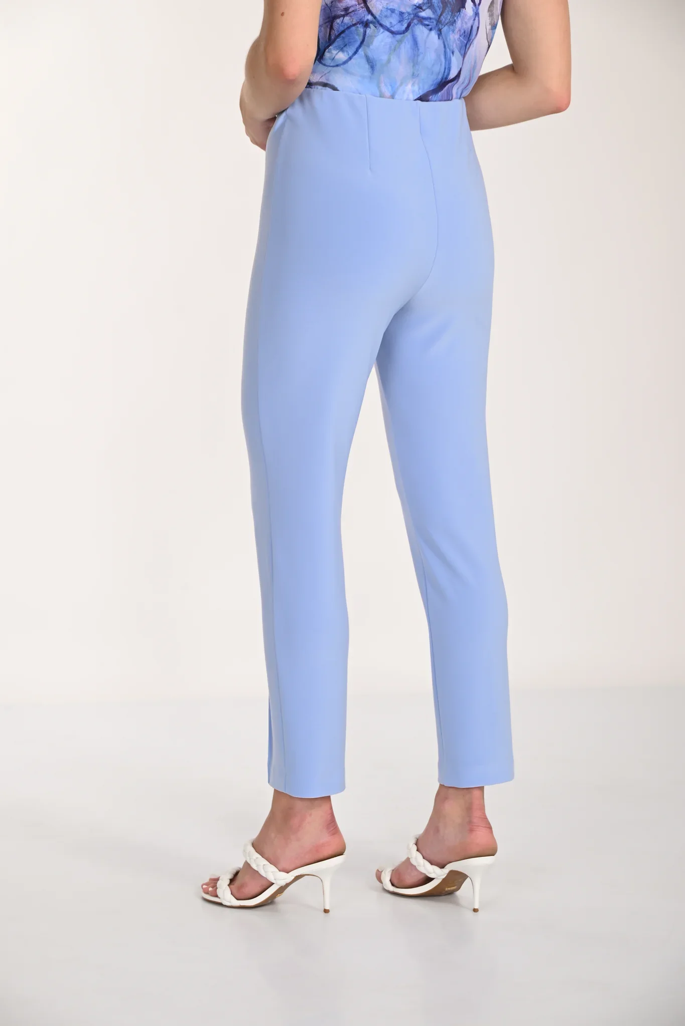 Frank Lyman-266041-Knit Pant-Periwinkle - Image 4