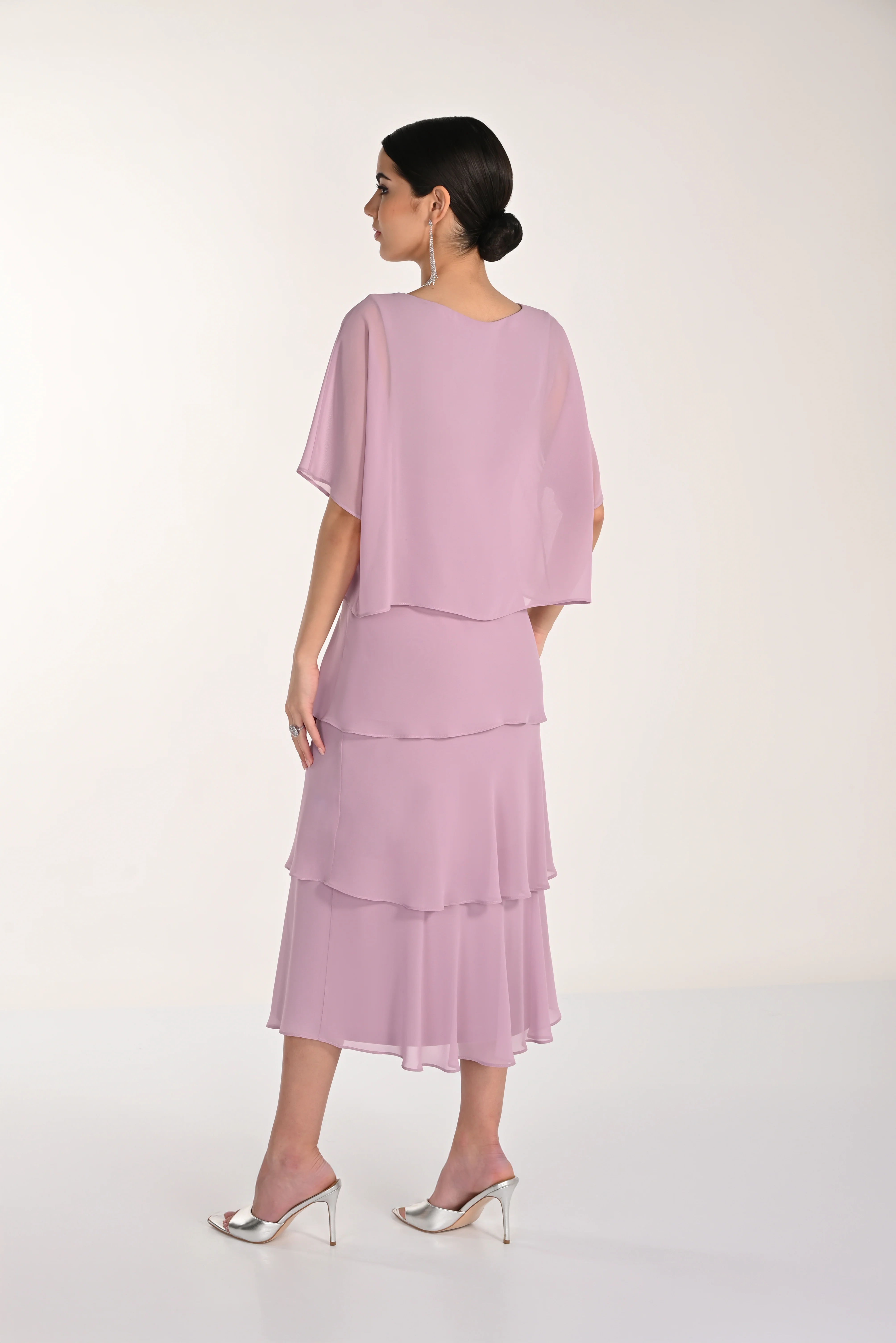 Frank Lyman-268066-Woven Dress-Midnight - Image 2