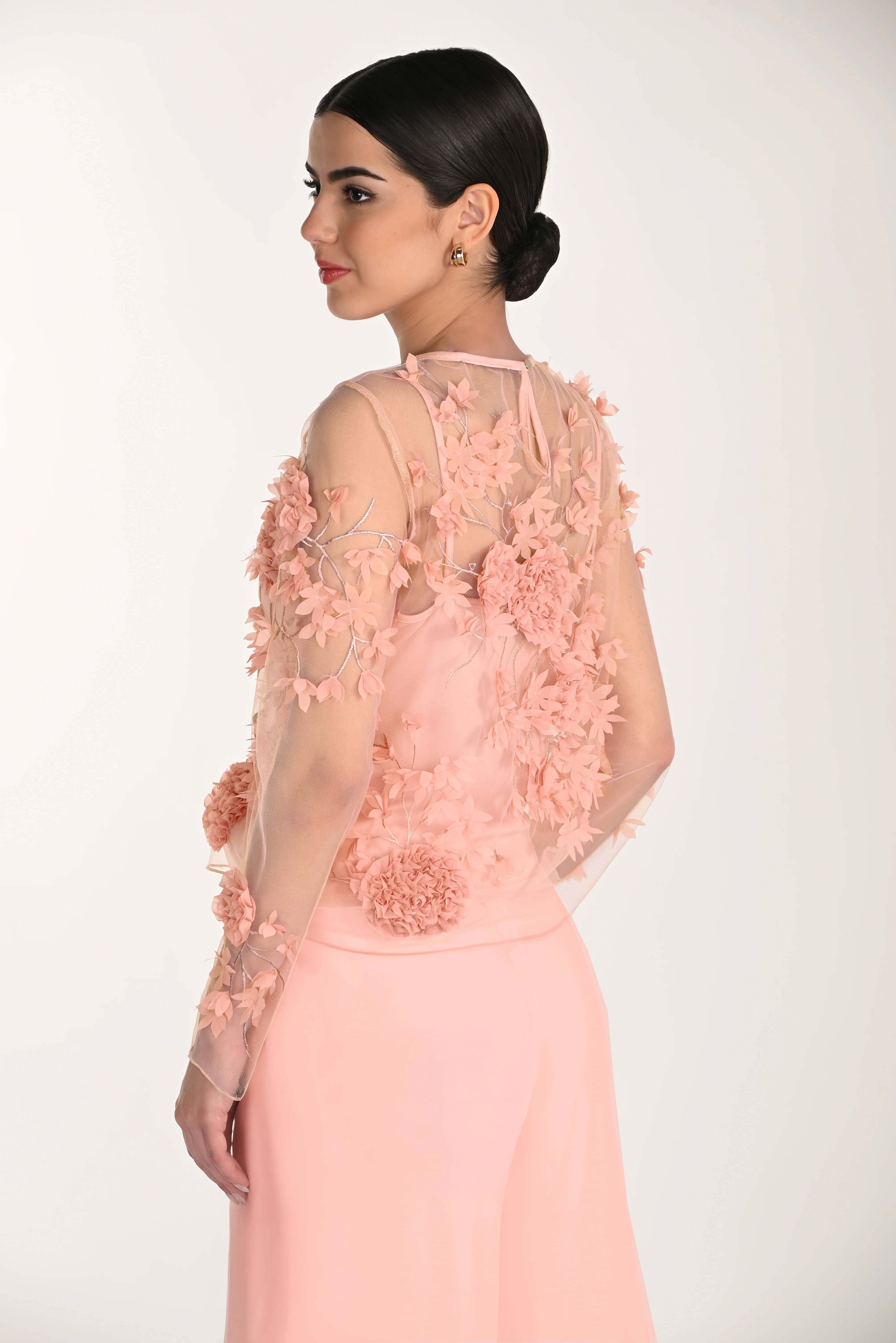 Frank Lyman-268319-Knit Top-Blush - Image 2