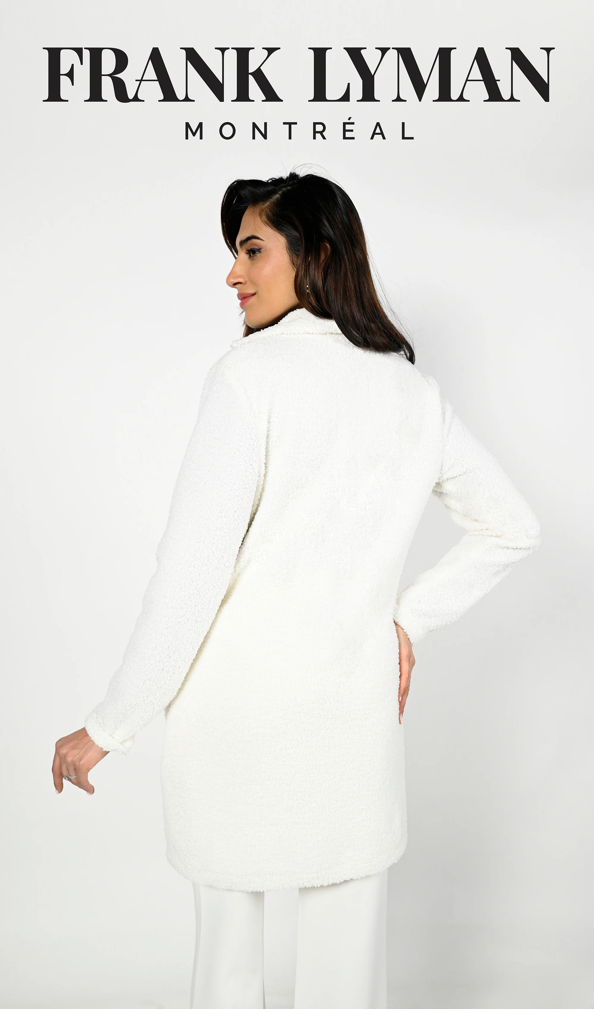 Frank Lyman  - Knit Jacket - 223566 - Off White - Image 4