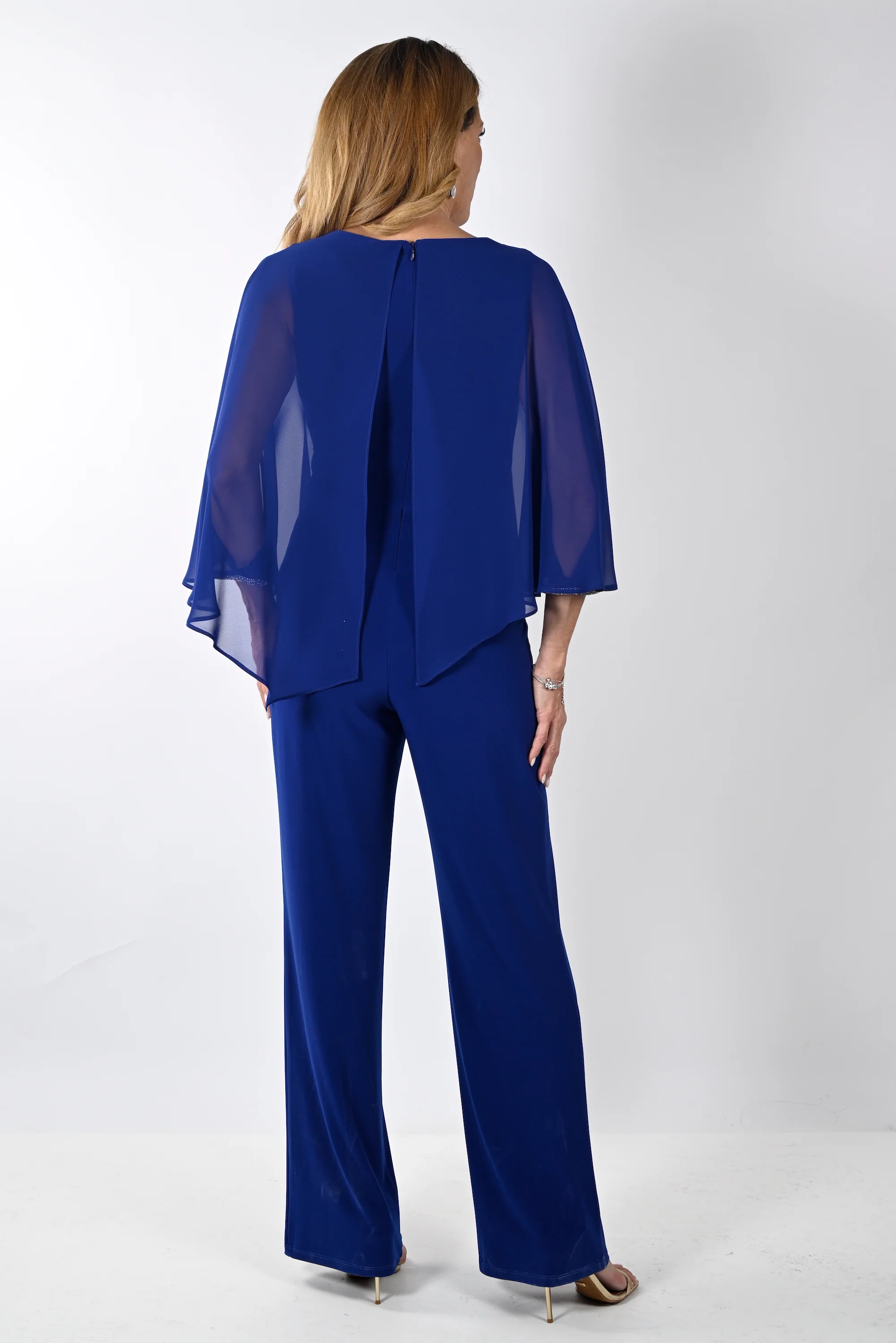 Frank Lyman -239197-Knit Jumpsuit-Black - Image 3