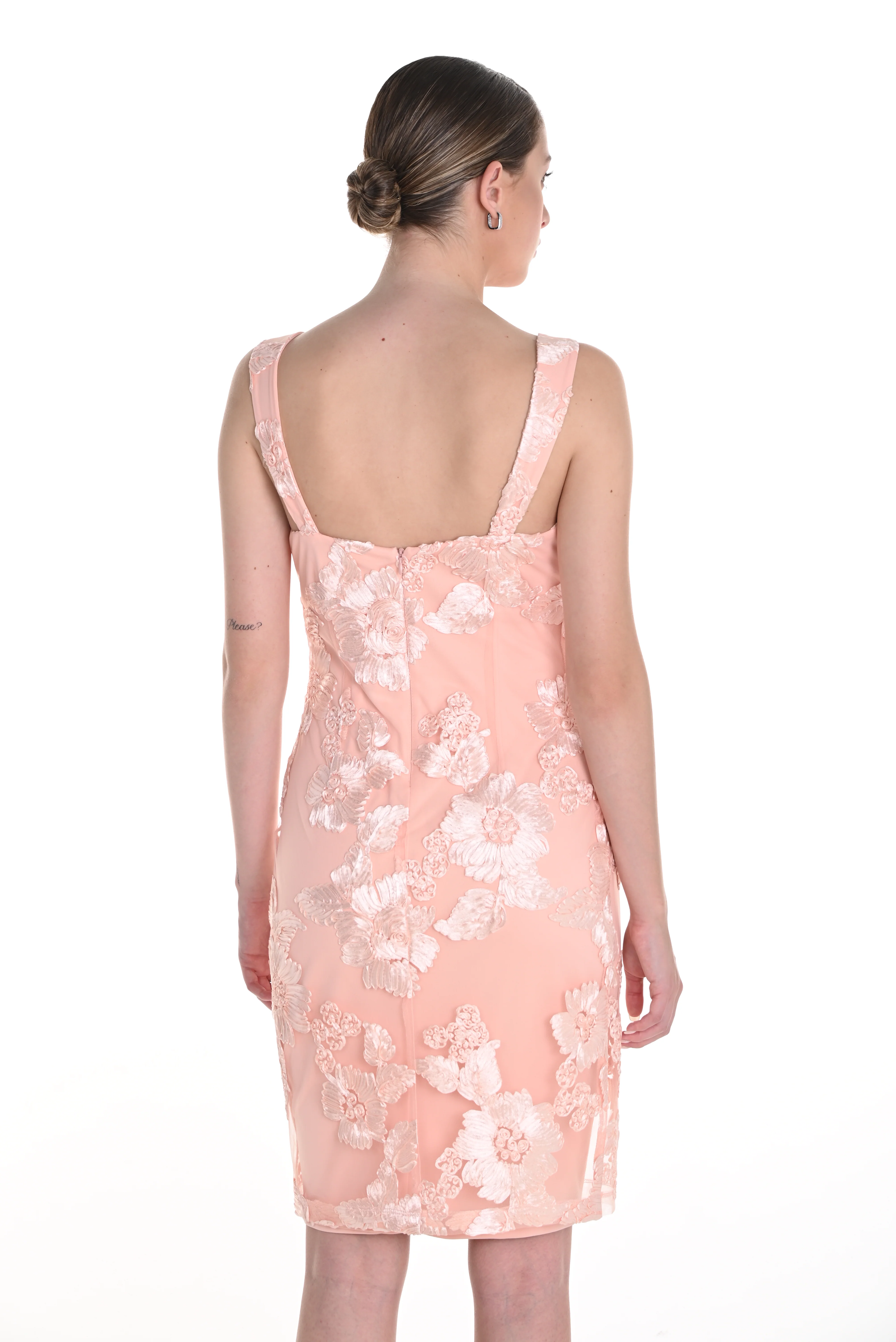 Frank Lyman -258349-800-Knit Dress-Pink - Image 2