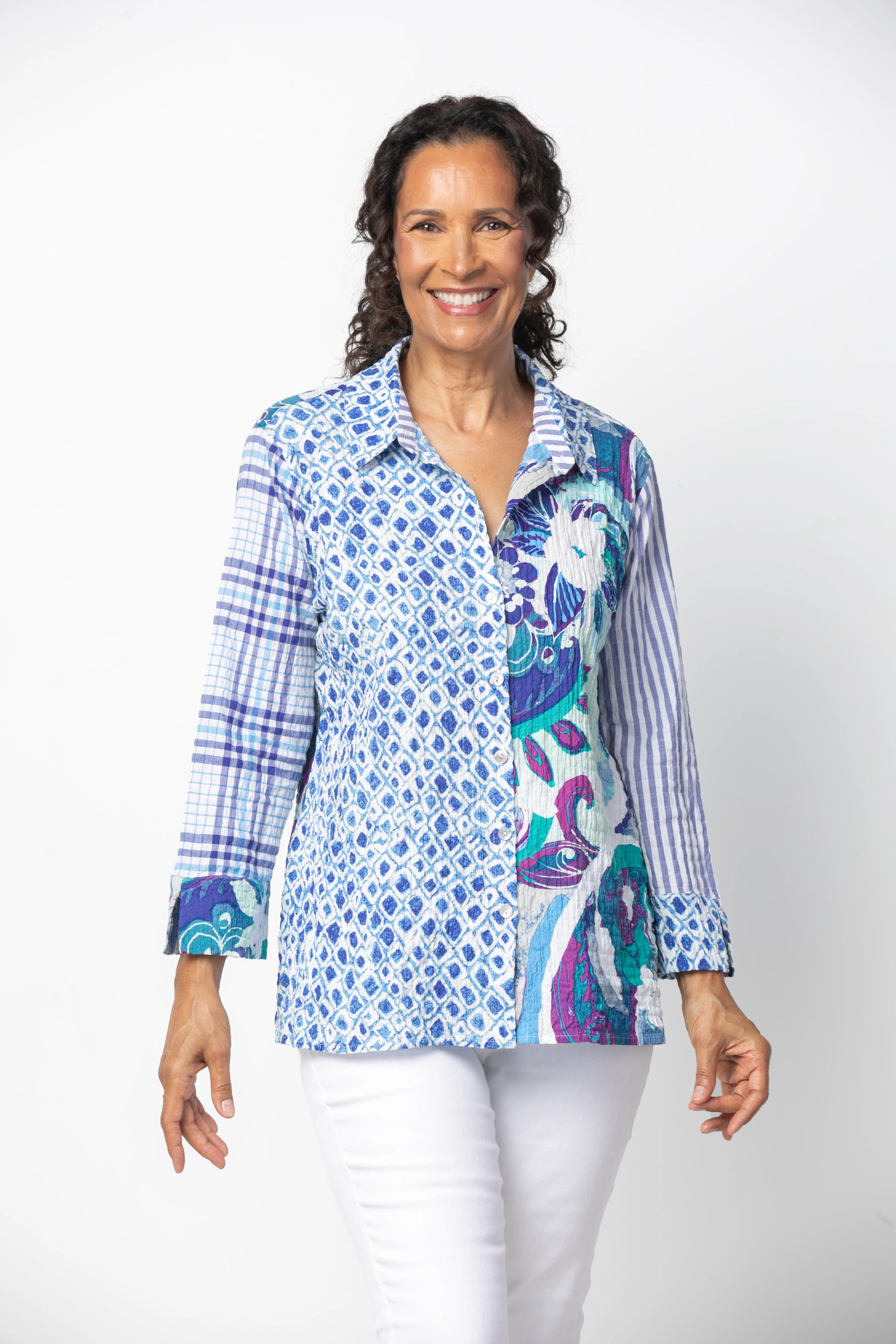 Habitat - 48923 -Blouse-Royal - Image 2