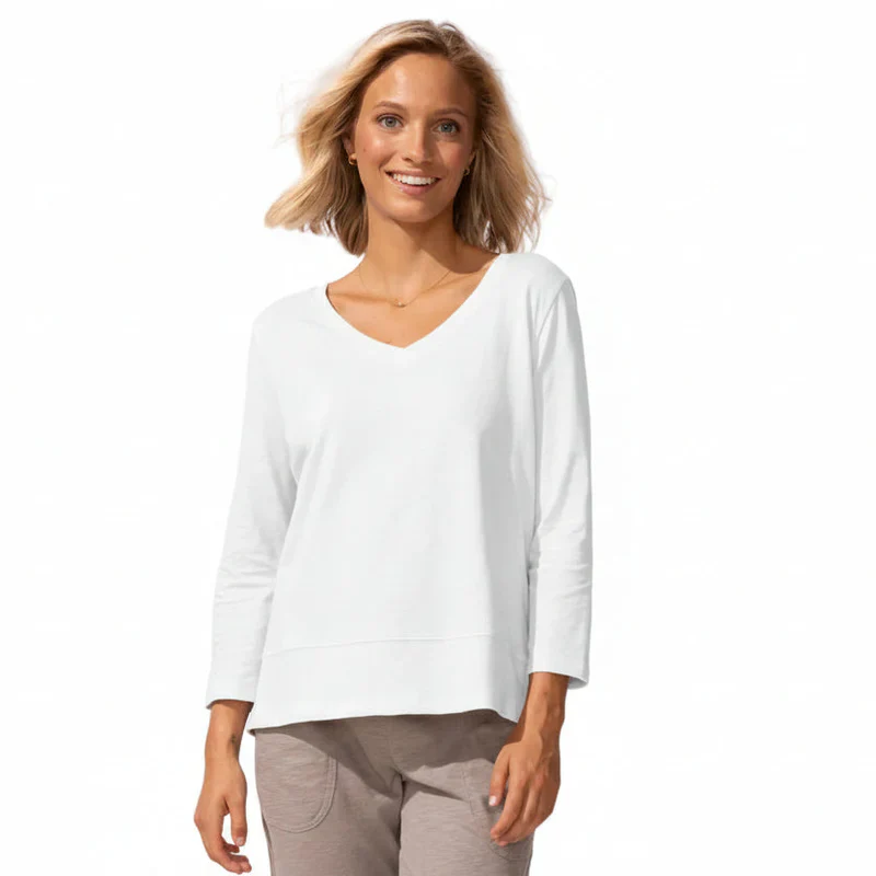 Habitat Escape-E10041-Easy V Tee Tee-White