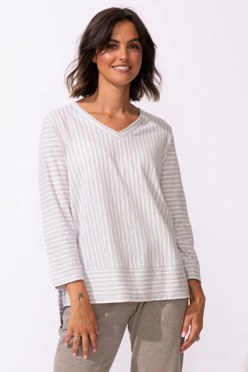 Habitat Escape-E23542-Easy V Tee-Dune - Image 2