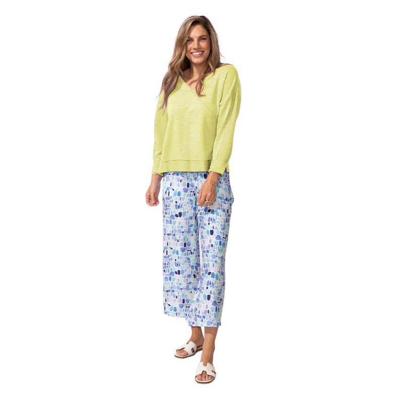 Habitat Escape-E26836-Front Back Pullover-Kiwi
