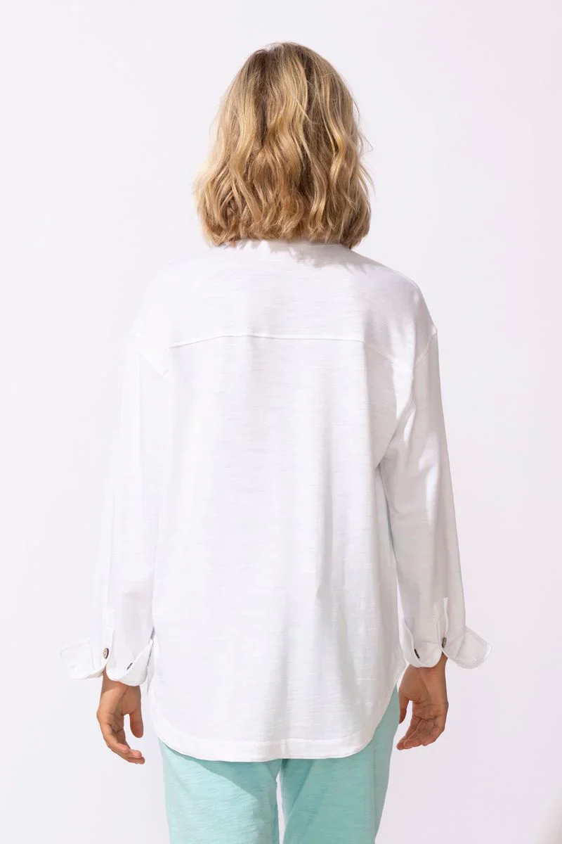 Habitat Escape-E26895-Anywhere Shacket-White - Image 5