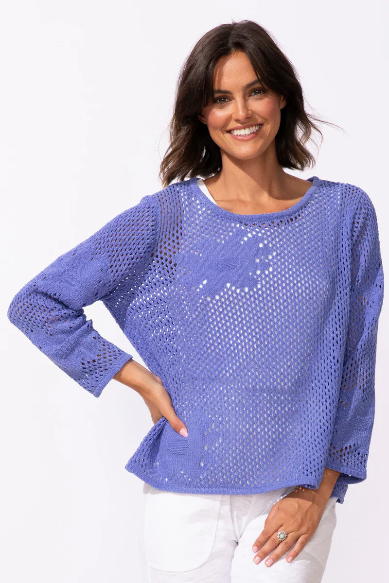 Habitat Escape-E65175-Easy Pullover-Baja Blue - Image 2