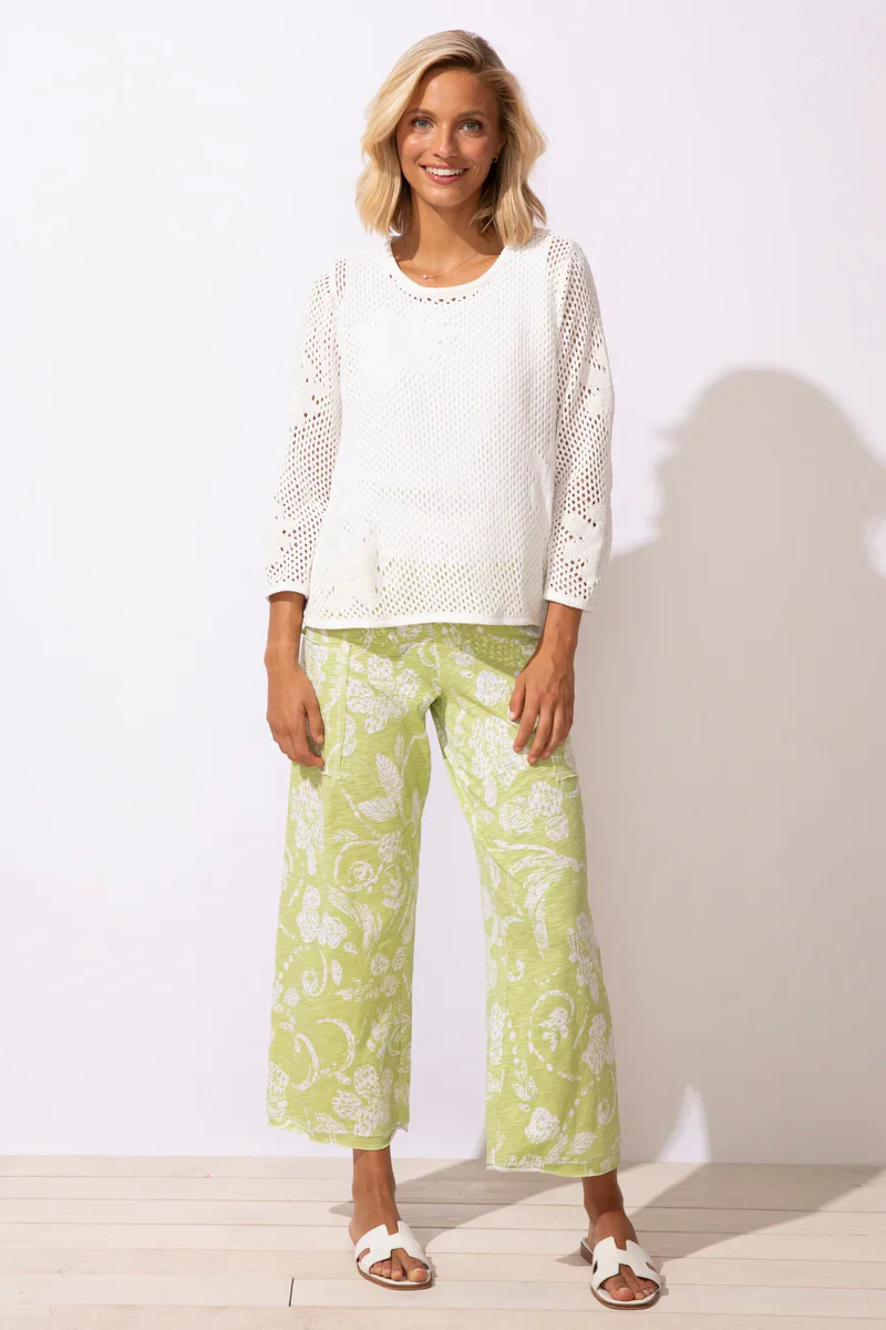 Habitat Escape-E65175-Easy Pullover-White