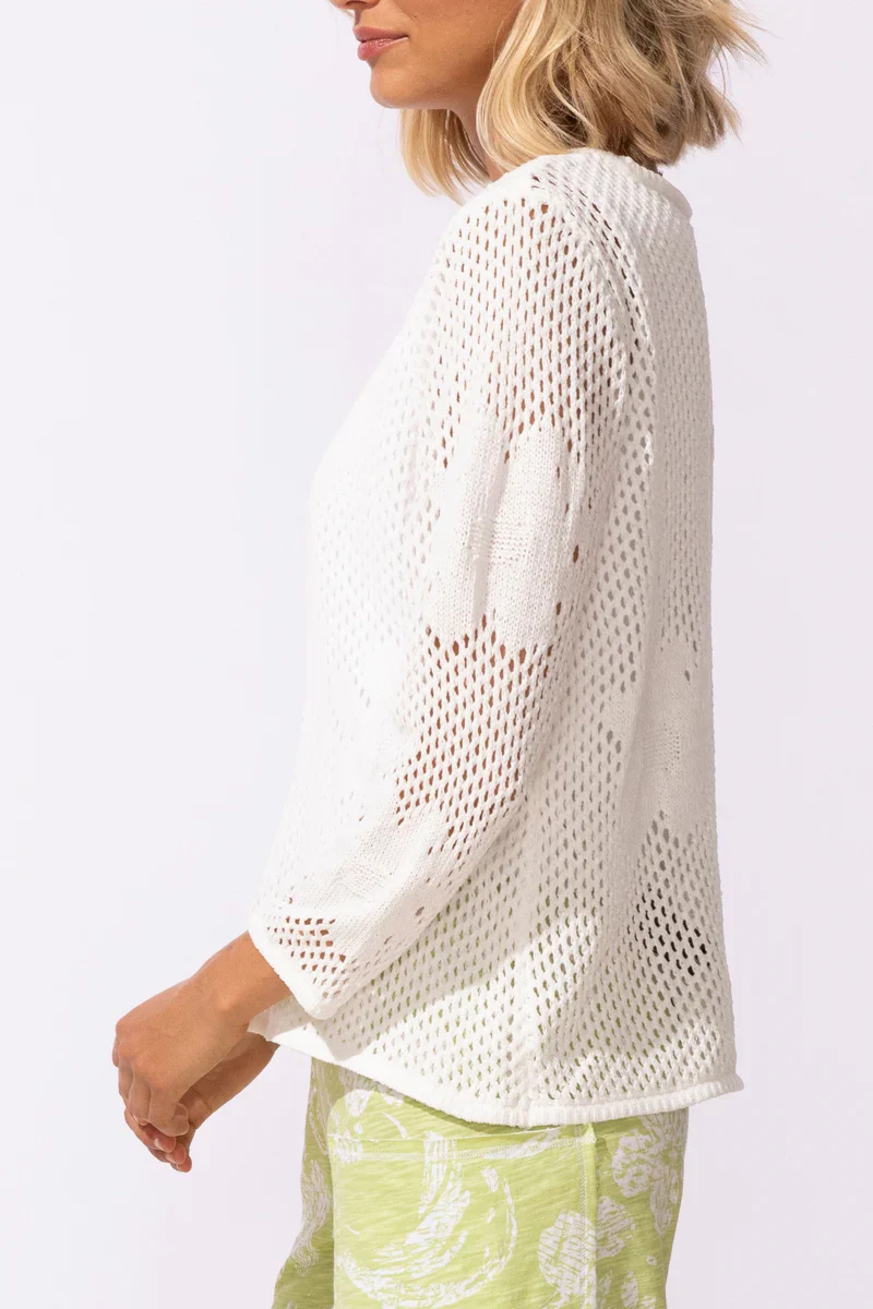 Habitat Escape-E65175-Easy Pullover-White - Image 4