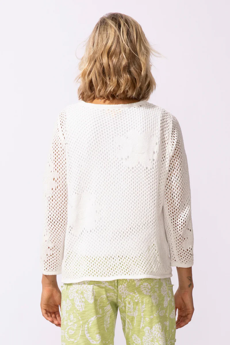 Habitat Escape-E65175-Easy Pullover-White - Image 5