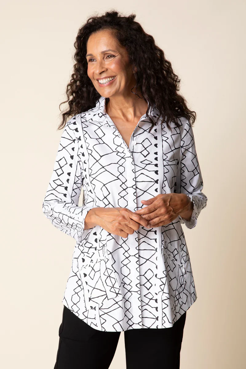 Habitat-H13322-Zip Pocket Shirt-Black - Image 2