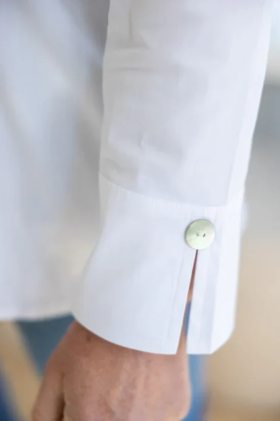 Habitat-H15060S6-Sculpted Collar Shirt-White - Image 7