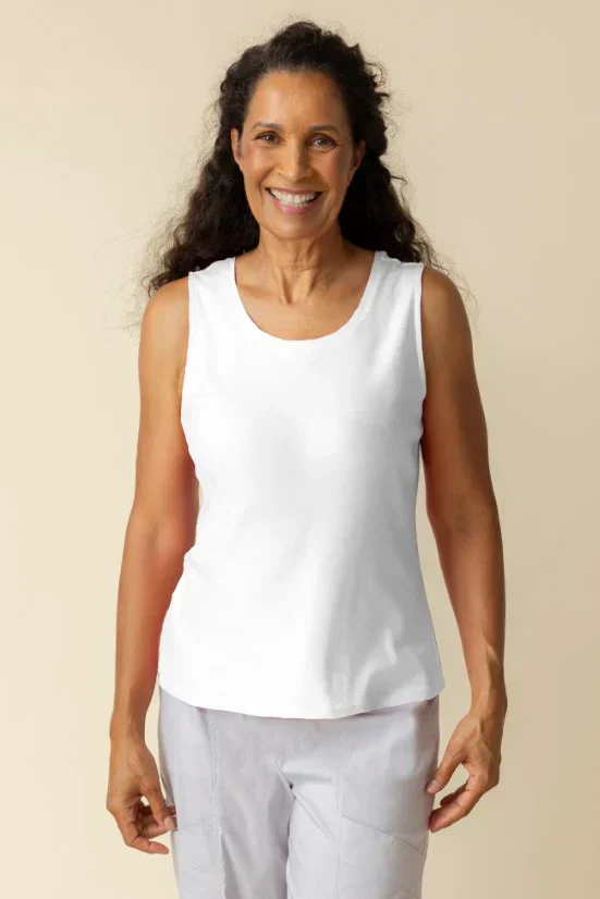 Habitat-H16417S6-Everyday Layering Tank-White