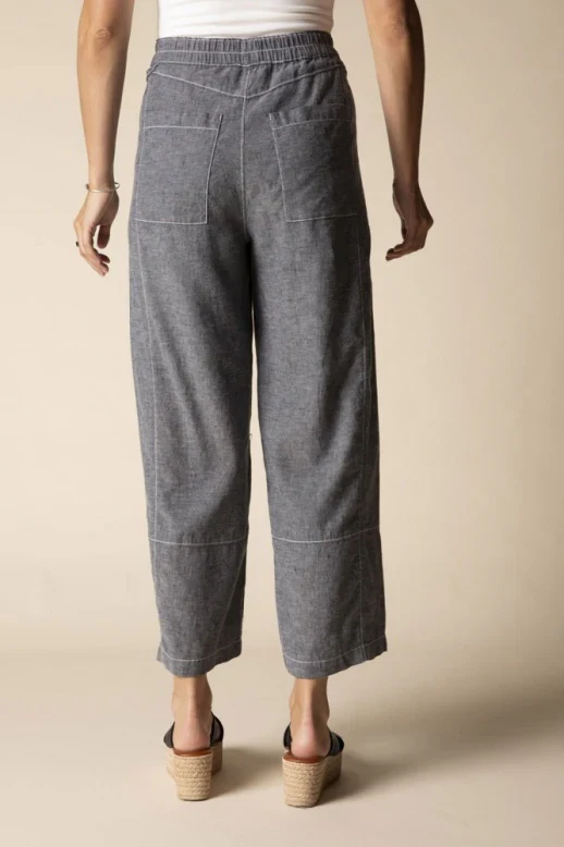 Habitat-H41577-Seamed Crop Pant-Oatmeal - Image 3