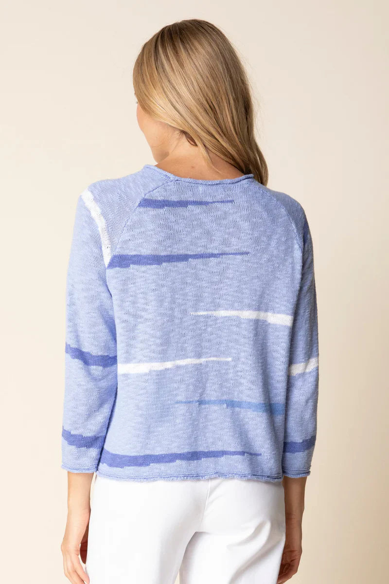 Habitat-H89702-Raglan Pullover-Sky - Image 2