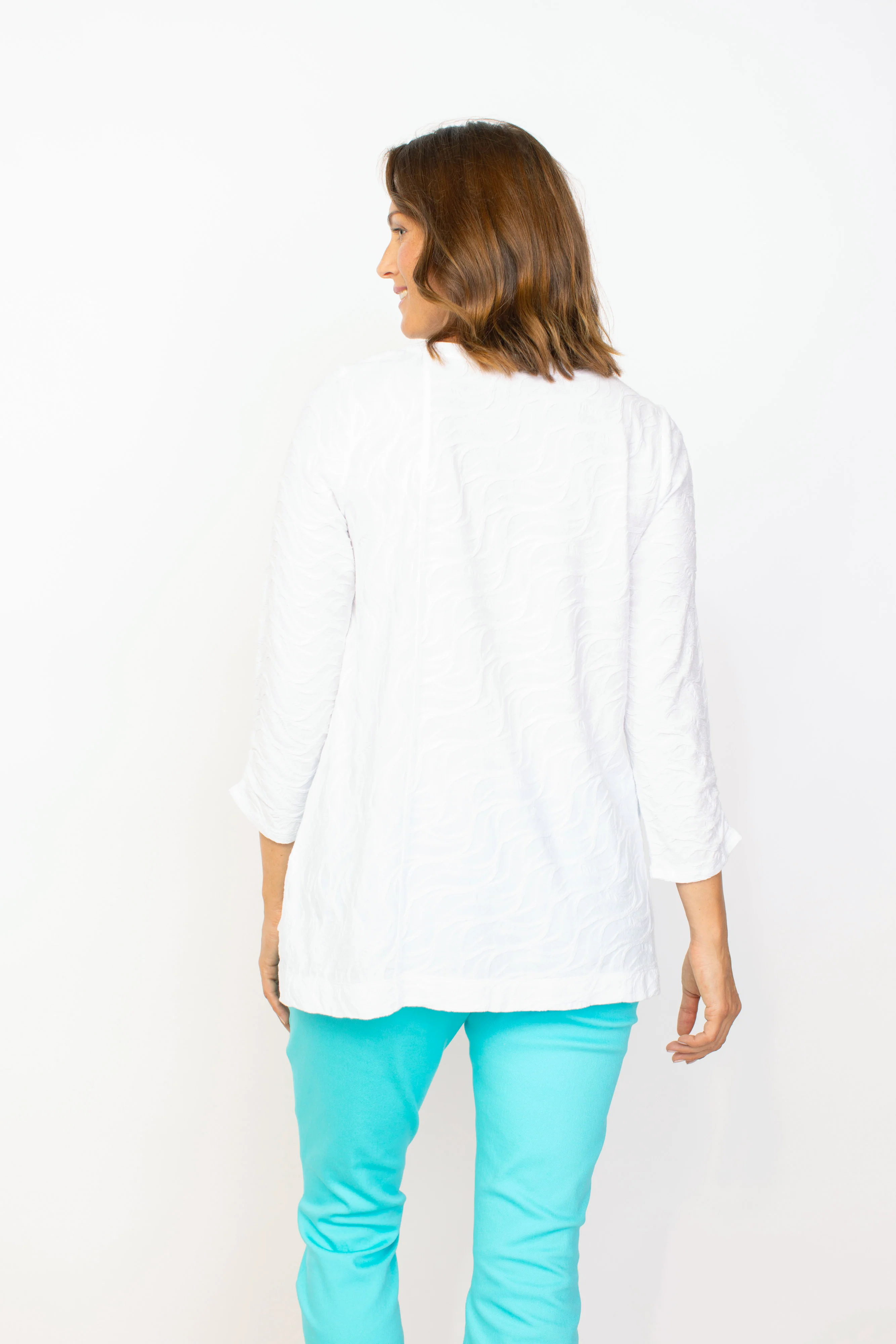 Habitat -H16317-Stepped Hem Tunic-Garden - Image 2
