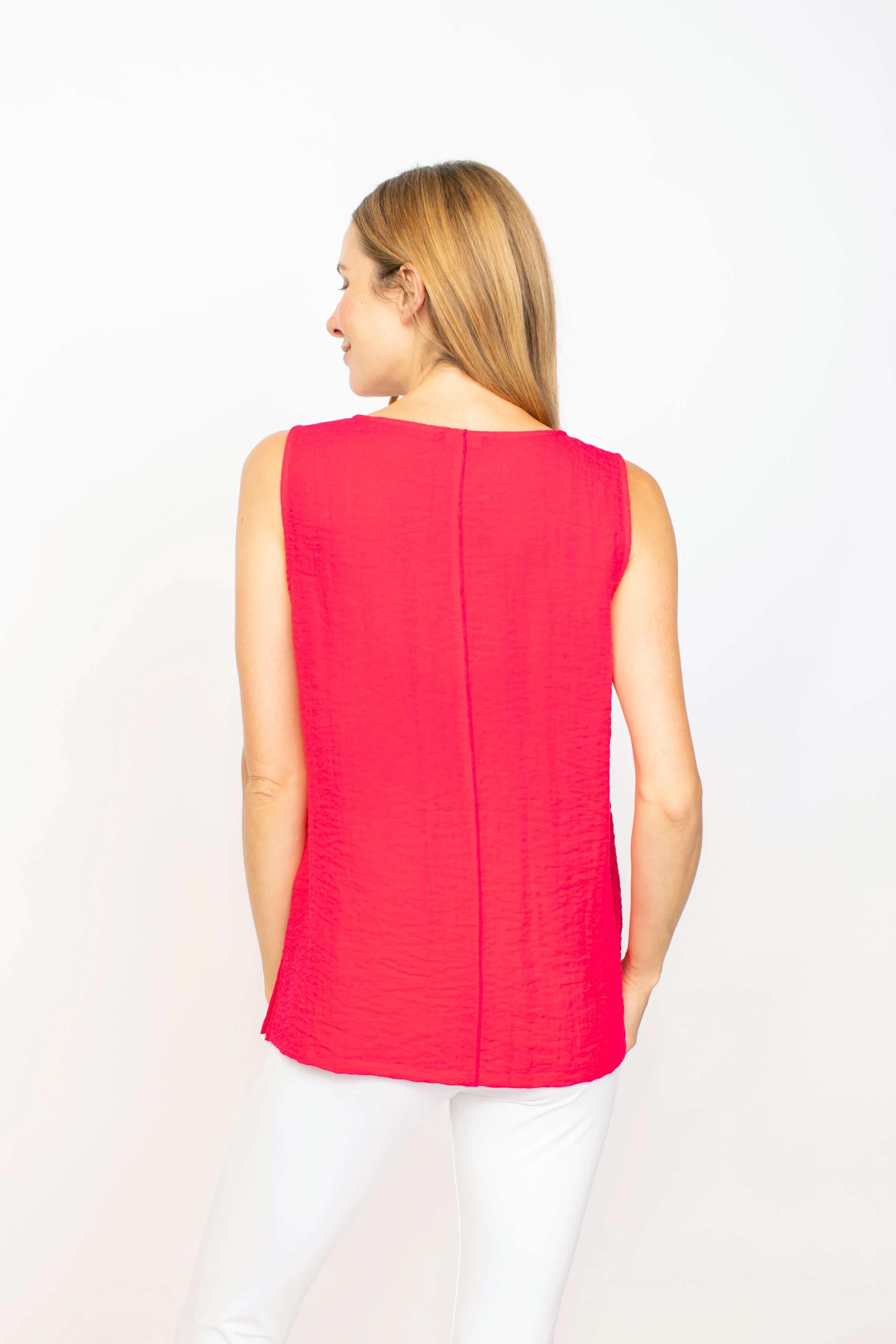Habitat -H30650S4-Pieced Tunic-Rose - Image 3