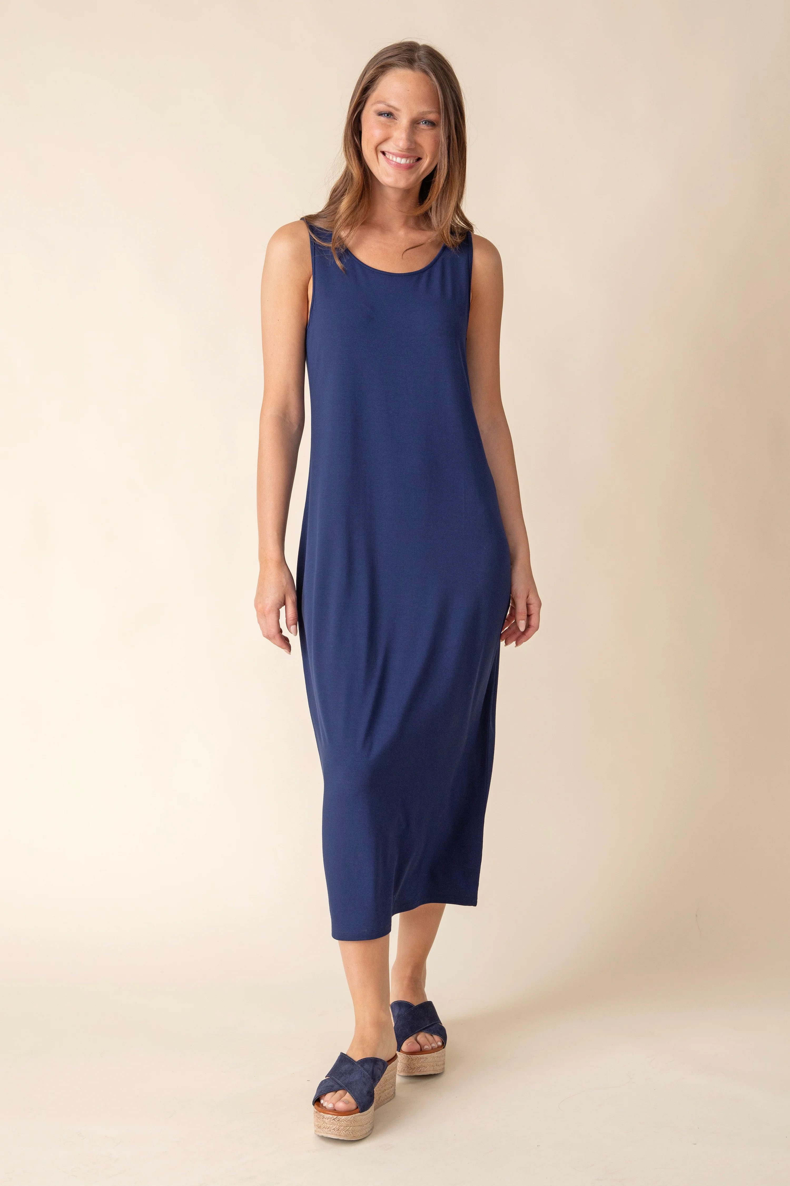 Habitat -H55985S5- Everything Dress-Navy - Image 2