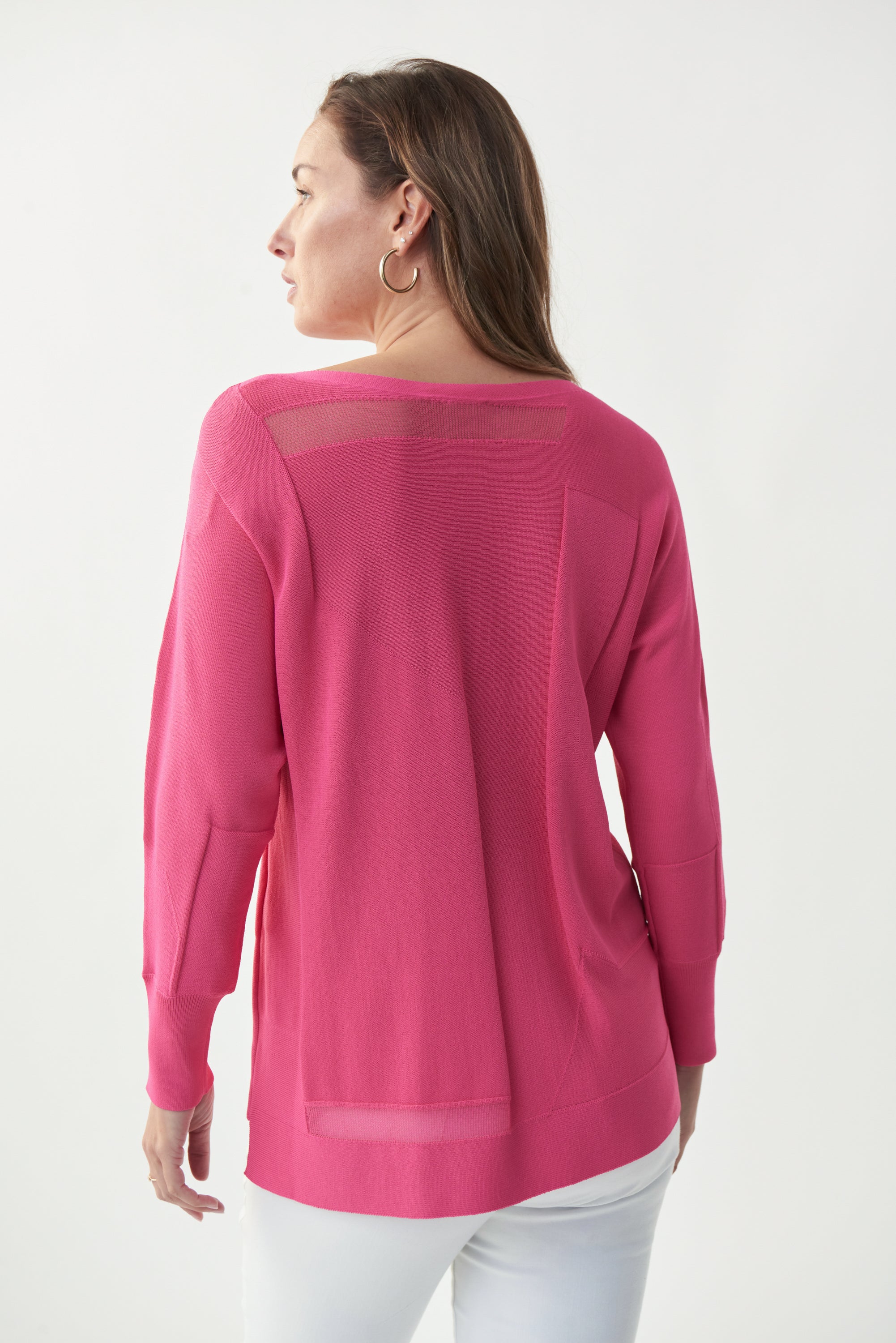 Joseph Ribkoff - 221909 Top - Raspberry - Image 7