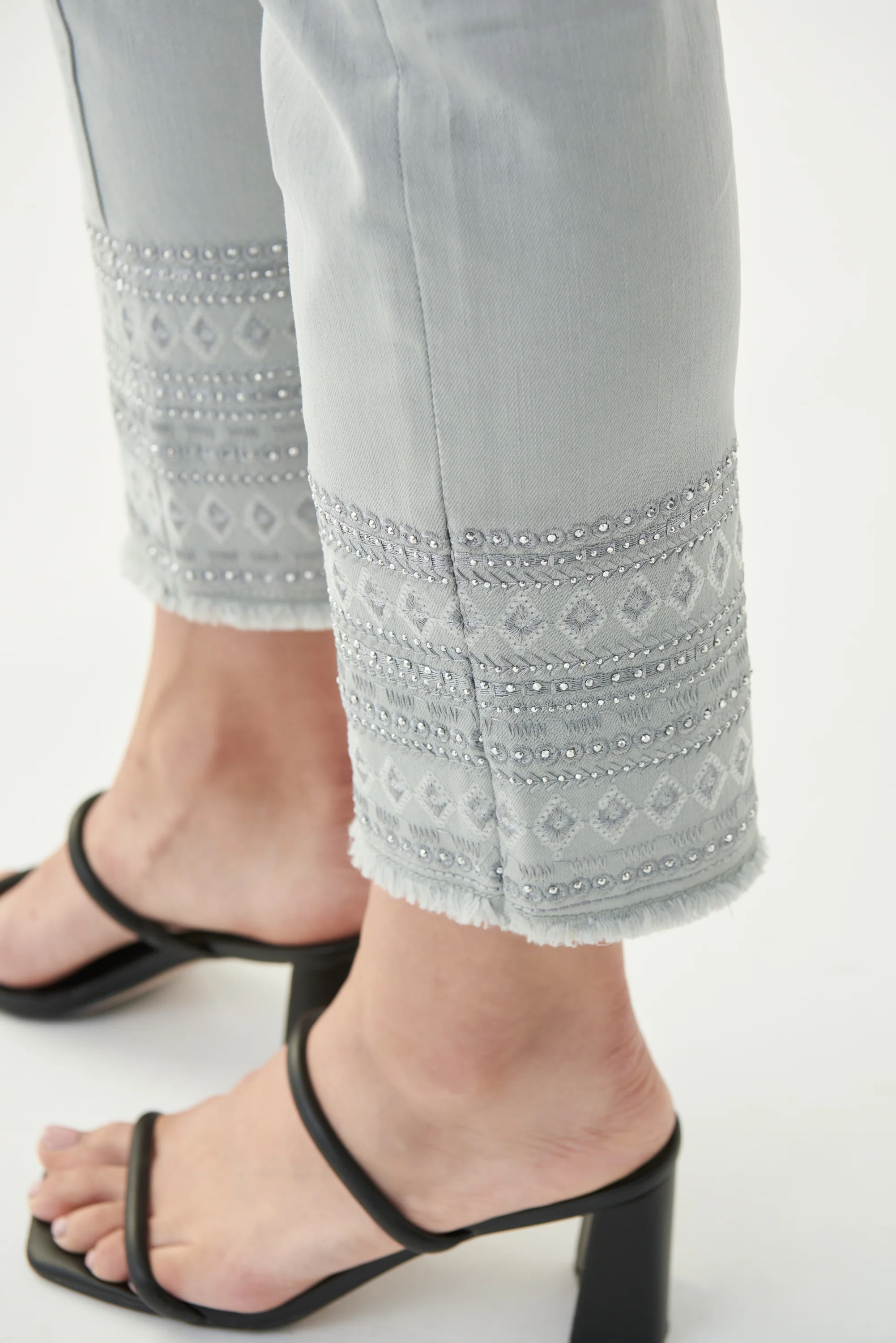Joseph Ribkoff -  Ribkoff 221934- Pant - Grey - Image 3