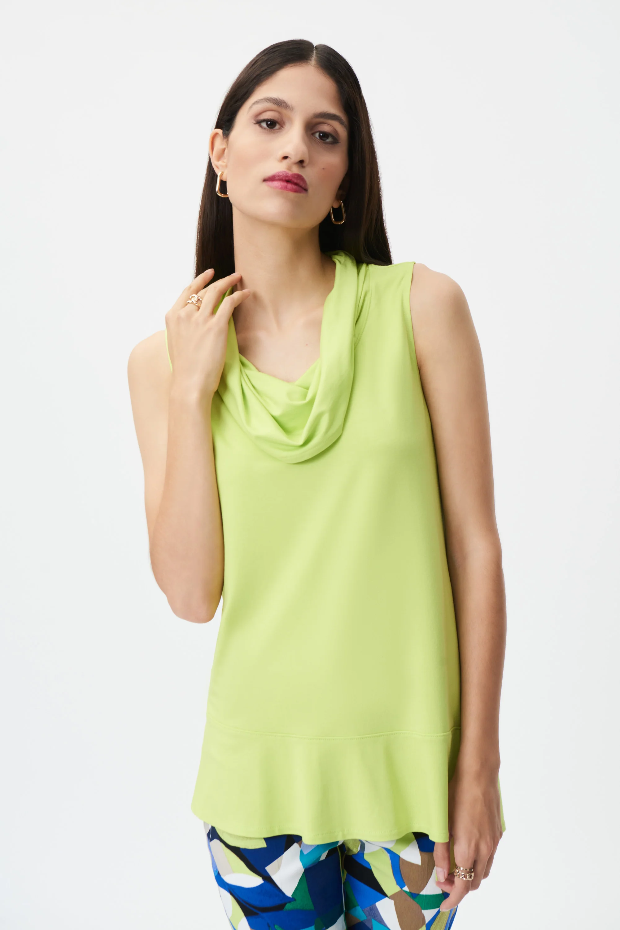 Joseph Ribkoff-232206-3974-Top- Exotic Lime - Image 3