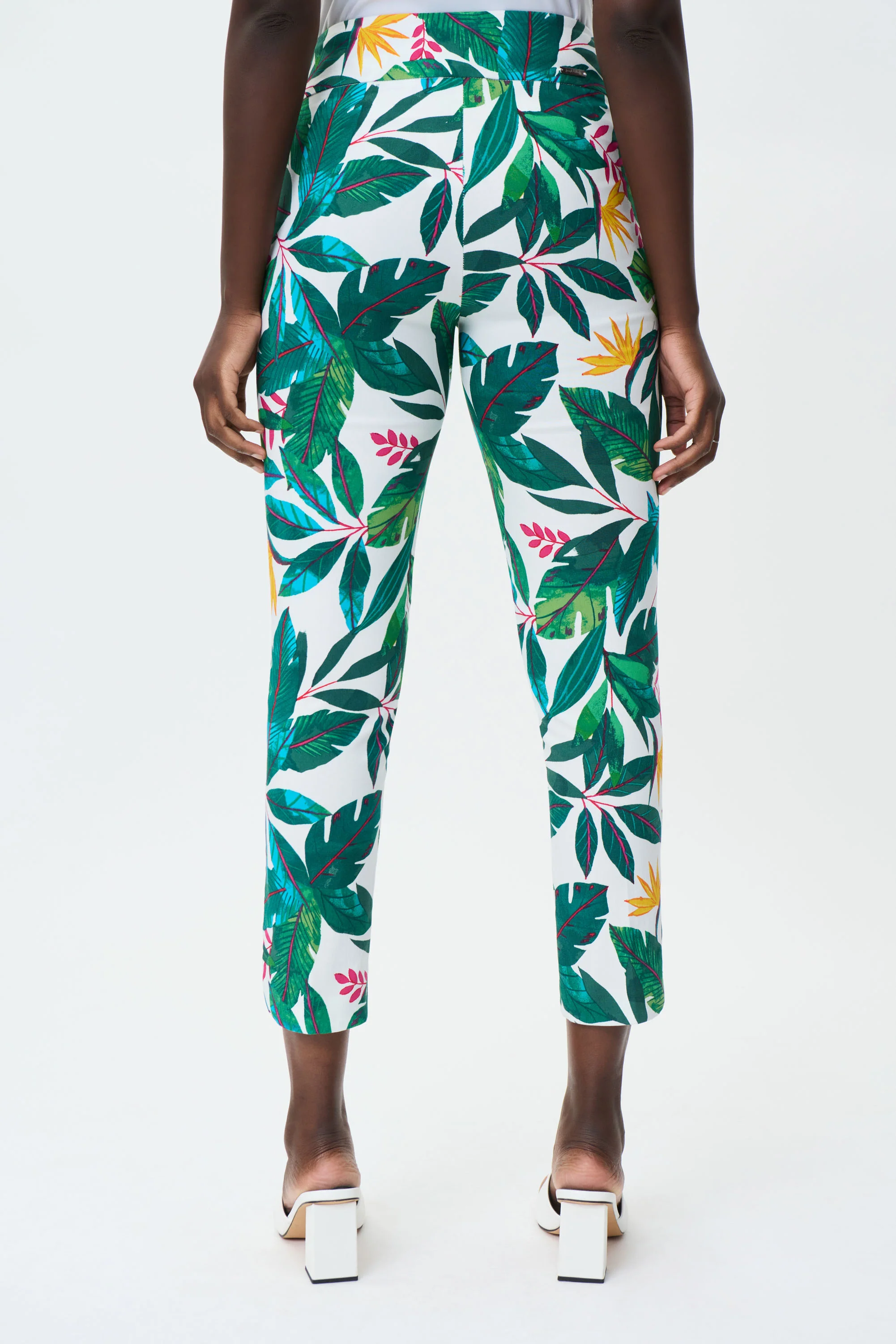 Joseph Ribkoff-232259-2539-Pant-Vanilla/Multi - Image 4
