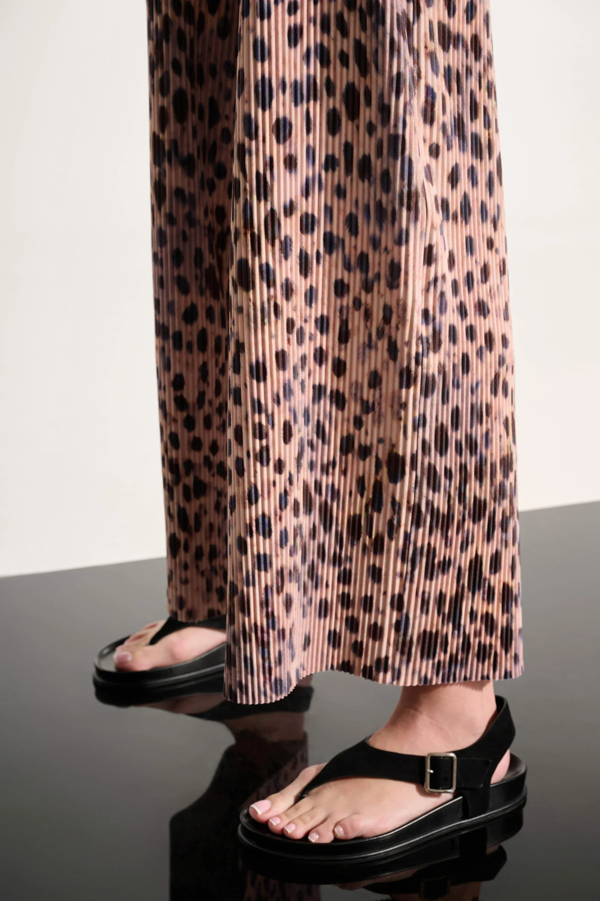 Joseph Ribkoff-262619-1109-Pant-Beige/Multi - Image 3