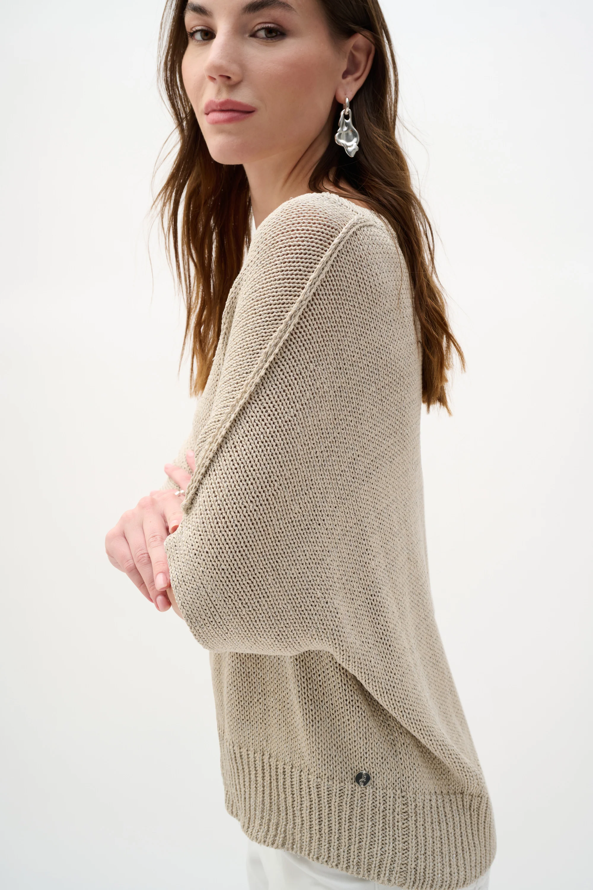 Joseph Ribkoff-262925-3854-Tunic-Moonstone - Image 3