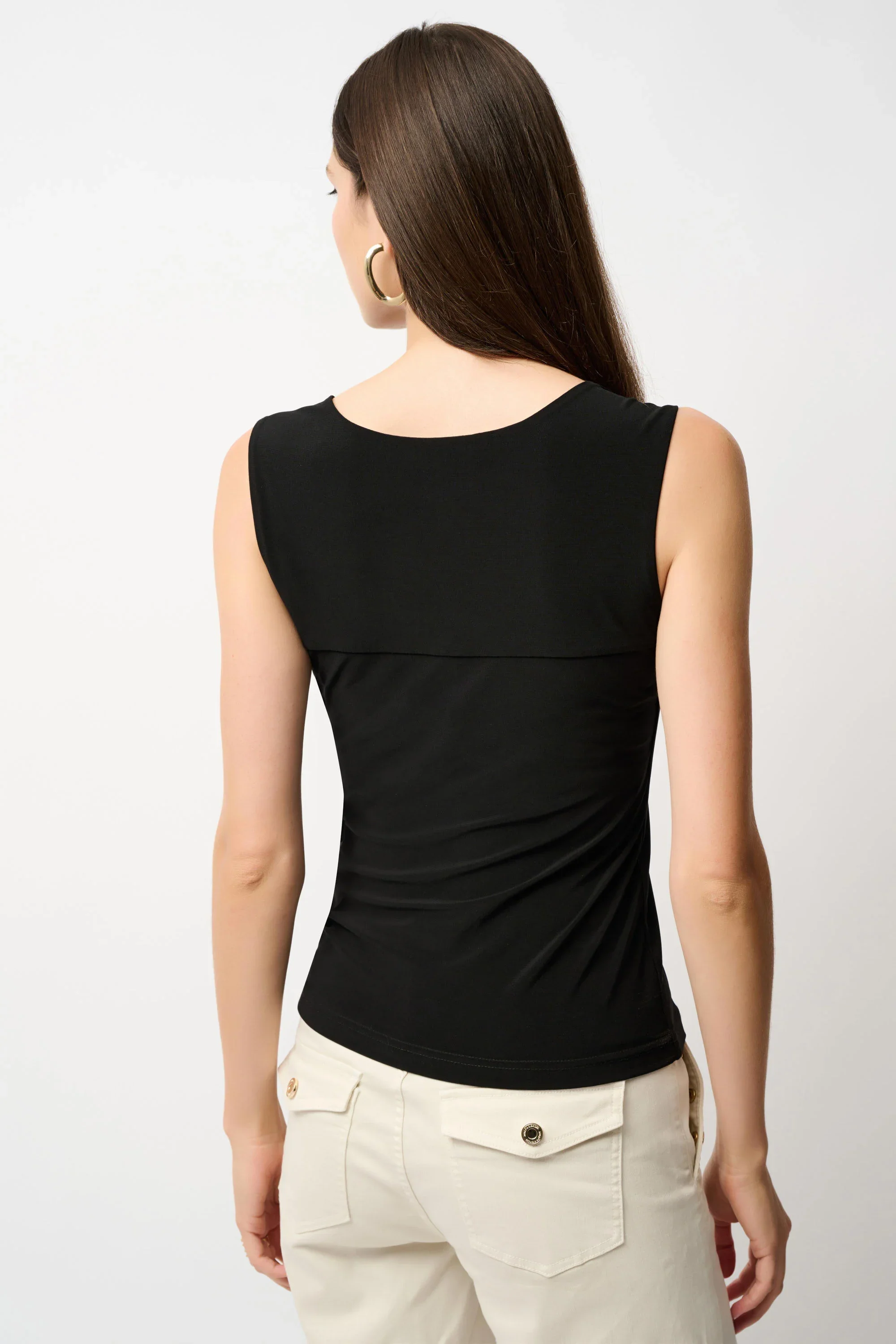 Joseph Ribkoff - Cami - 143132 - 11 - Black - Image 4