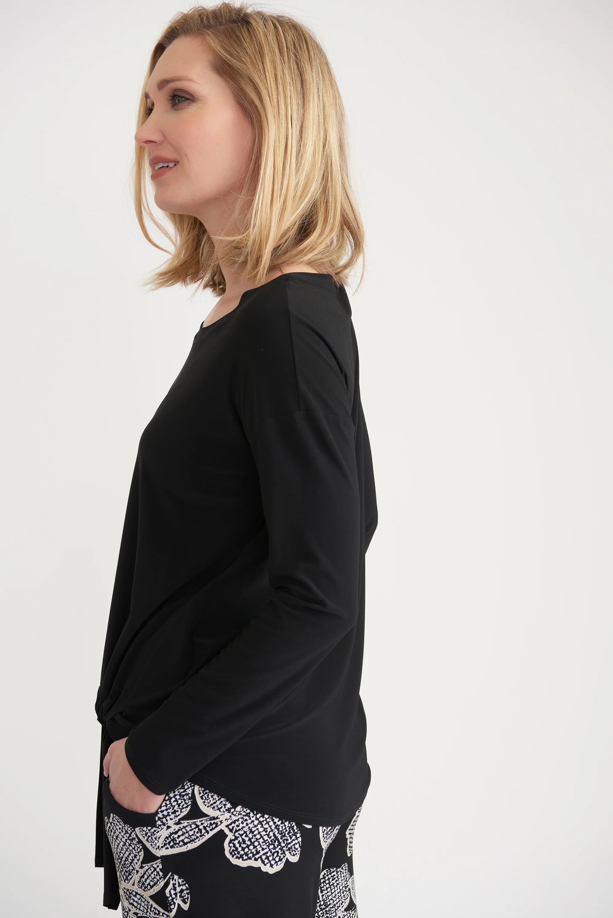 Joseph Ribkoff Fall 2020 Top 203450 (Black) - Image 4