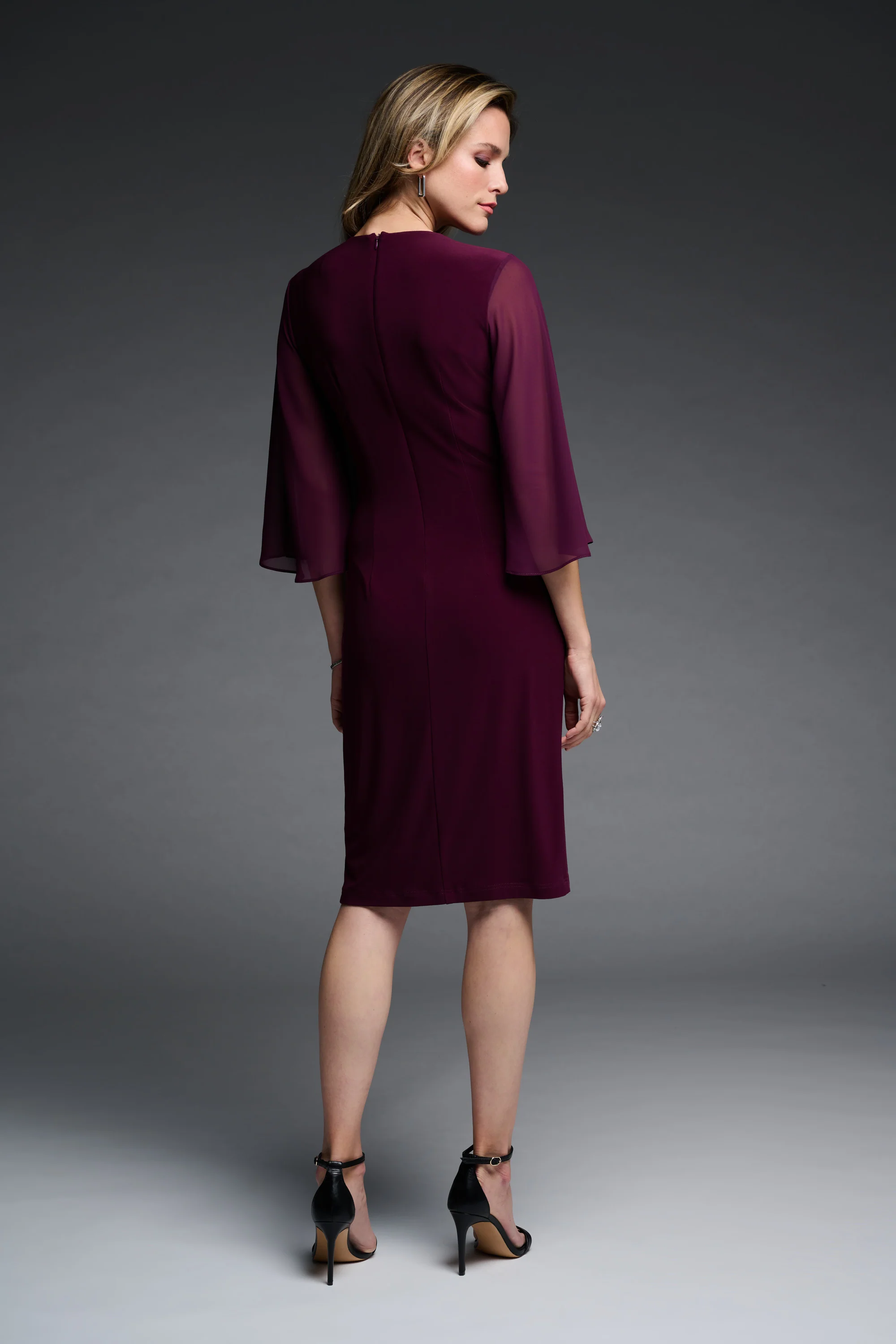 Joseph Ribkoff - Chiffon Dress - 223705 - Image 5