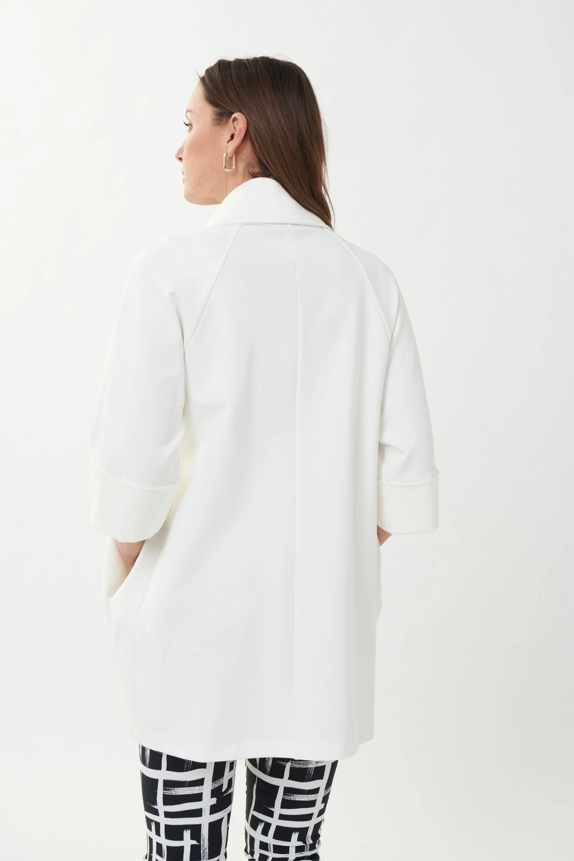 Joseph Ribkoff - Coat - 153302 - Vanilla - Image 4