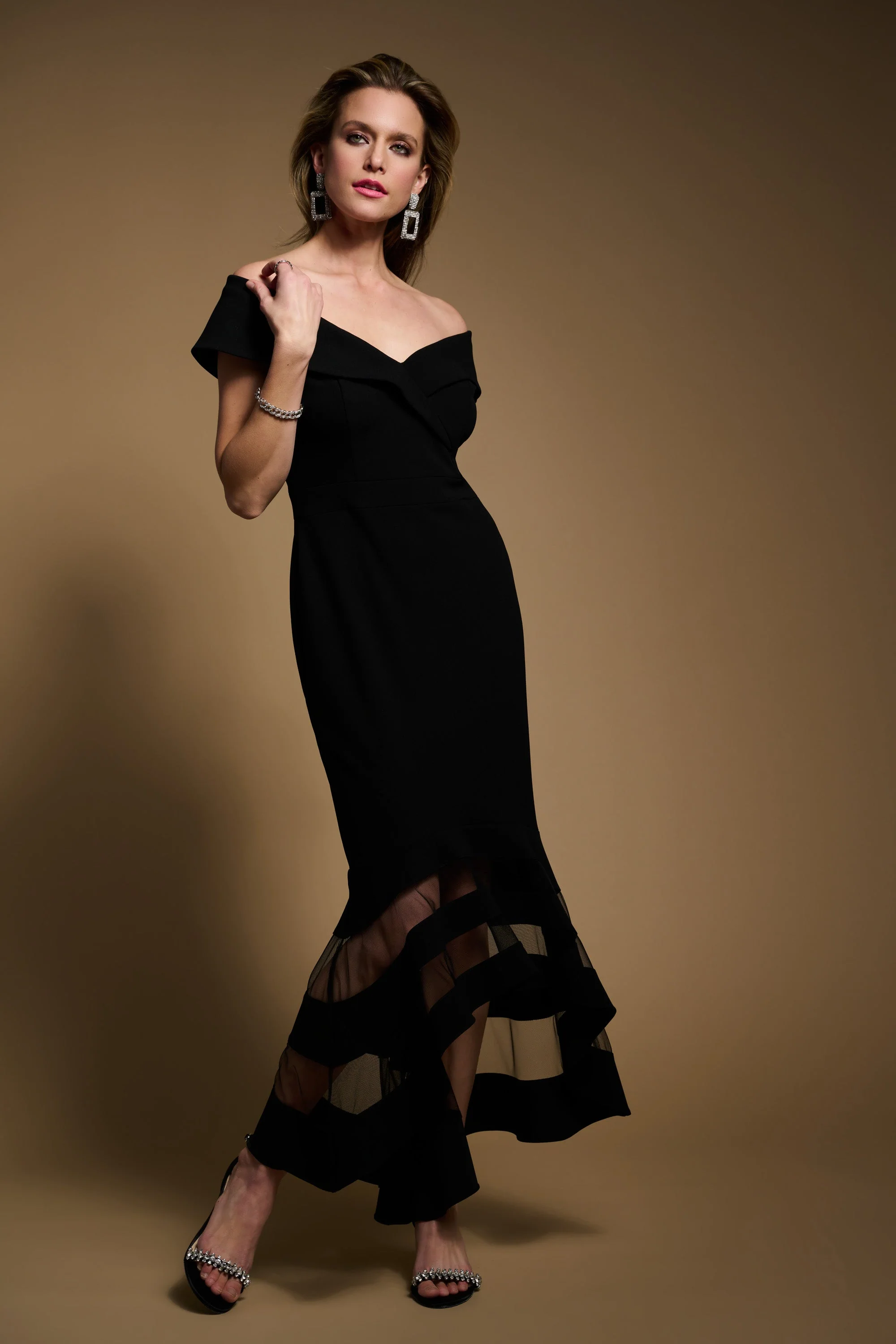 Joseph Ribkoff - Dress (Midnight Blue) - 223743 - Image 2