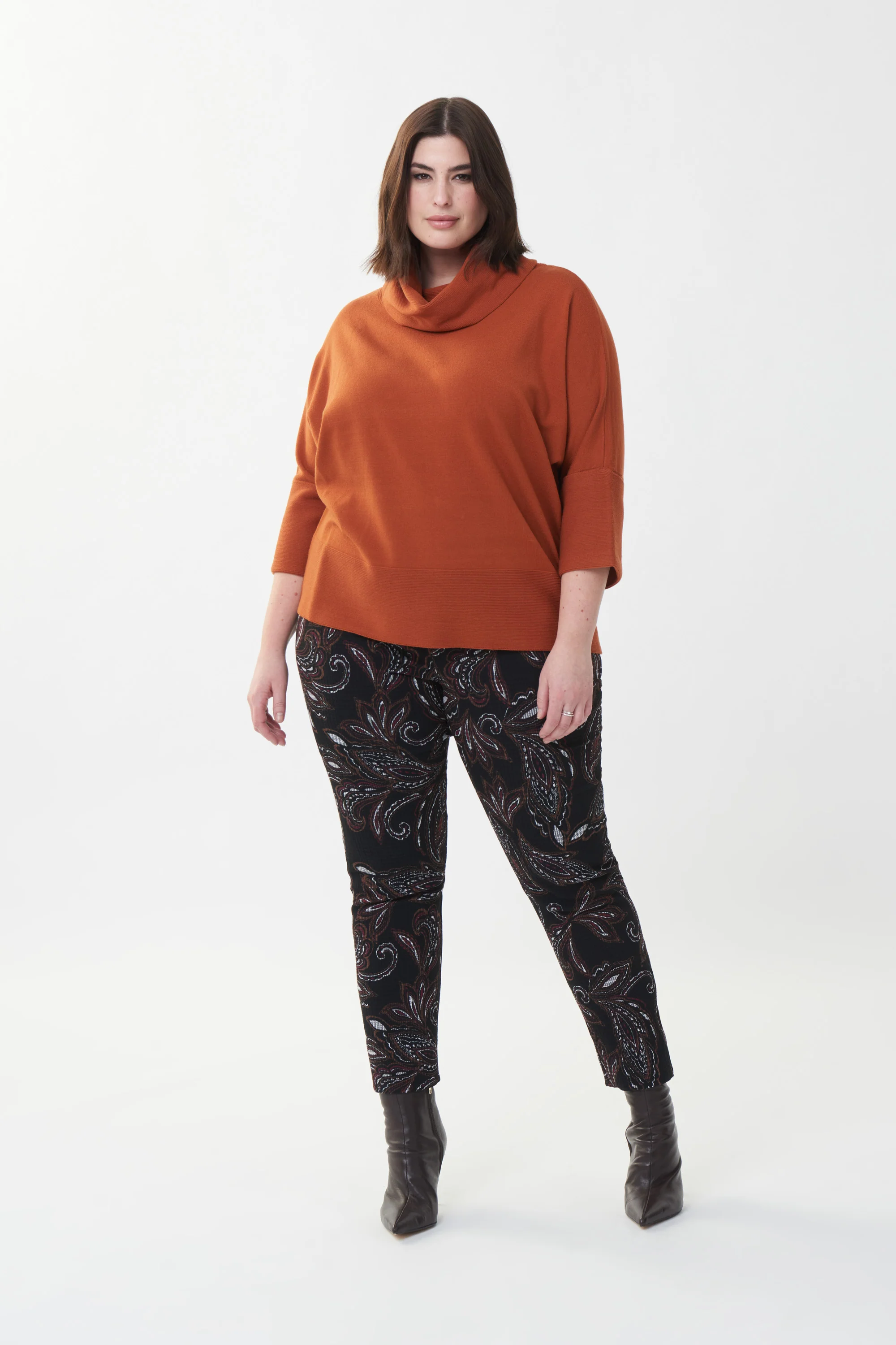 Joseph Ribkoff - Paisley Print Pant Style - 223243 - Image 4