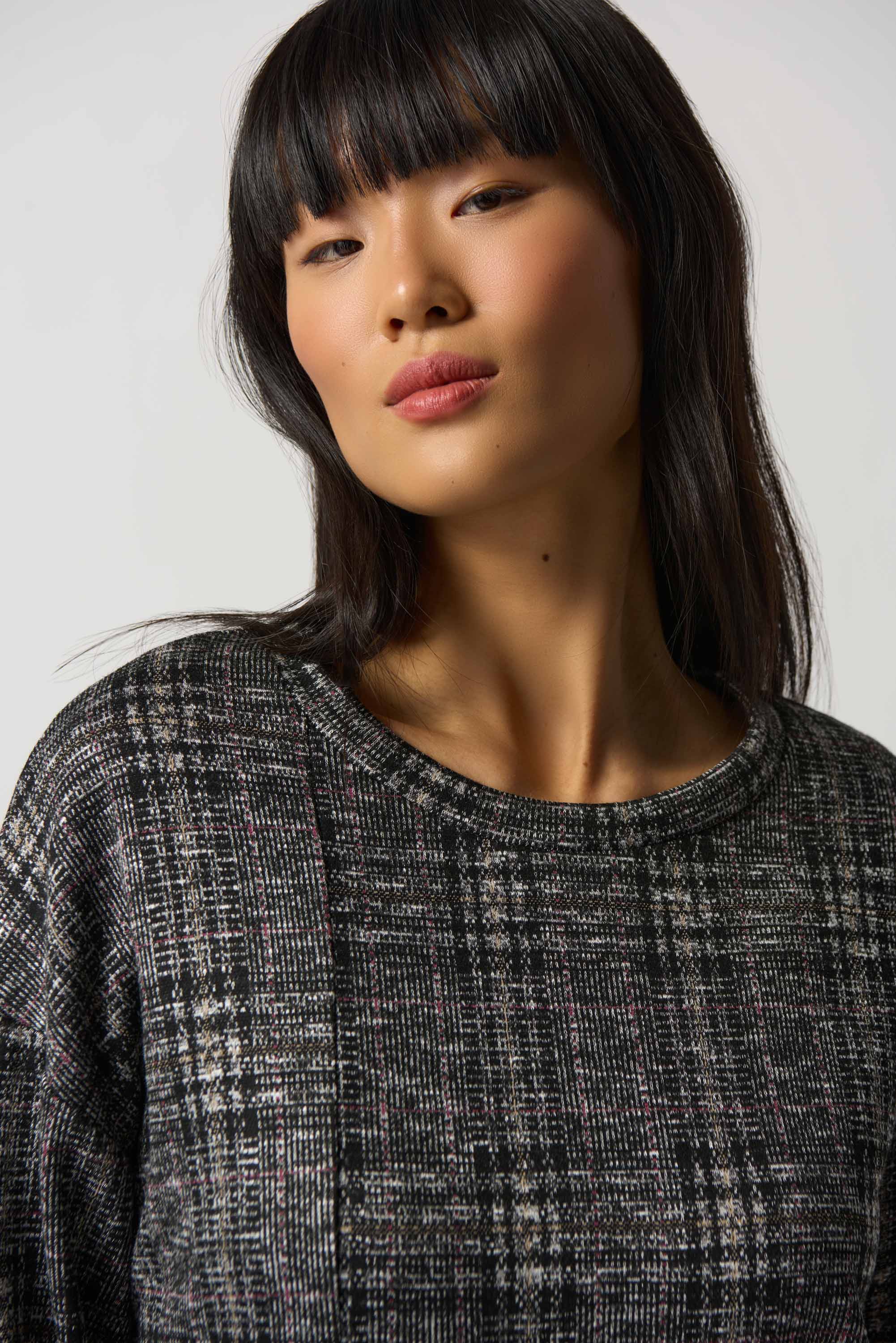 Joseph Ribkoff- 233252-Top-Black/Multi