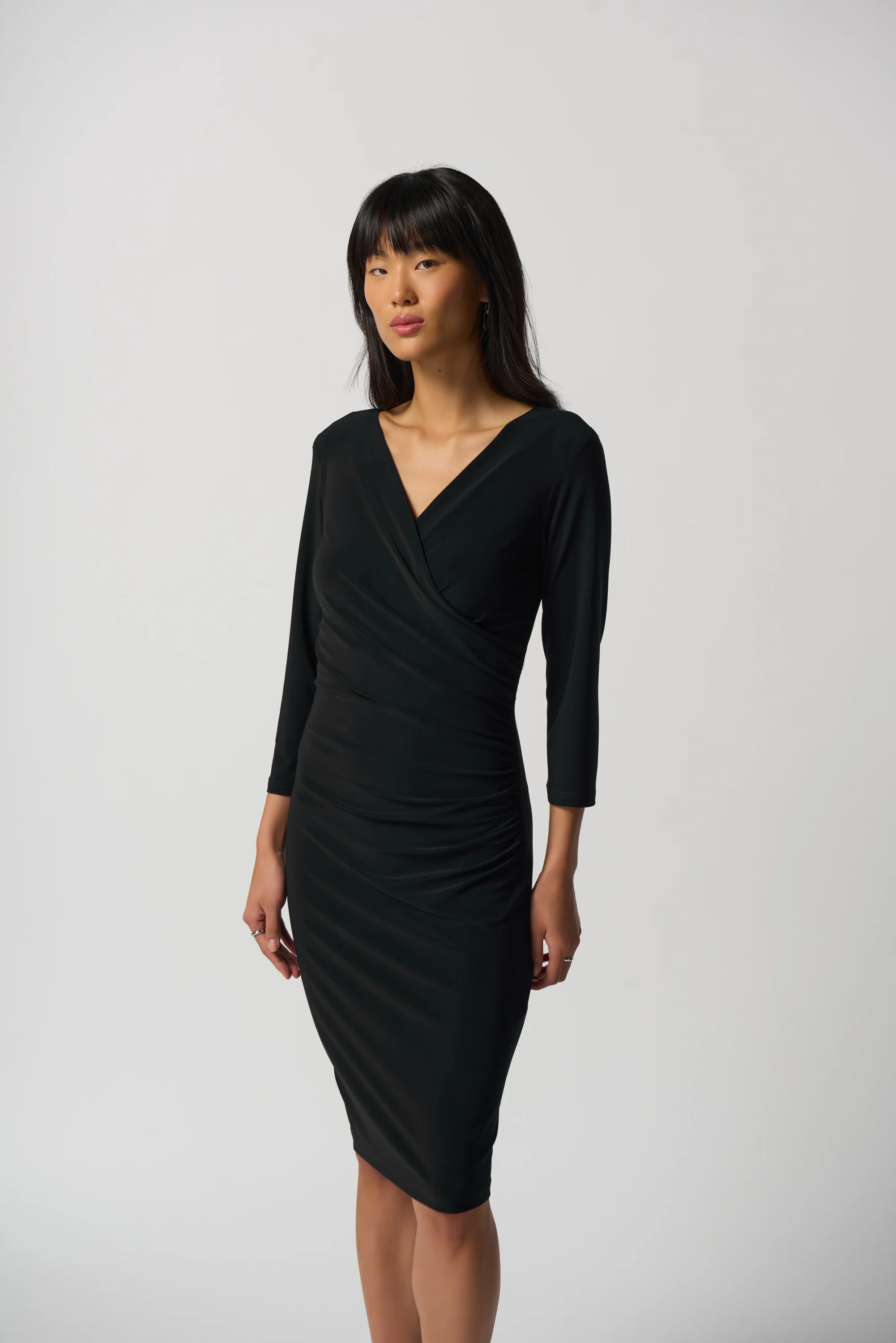 Joseph Ribkoff-233305-Dress-Midnight Blue - Image 3