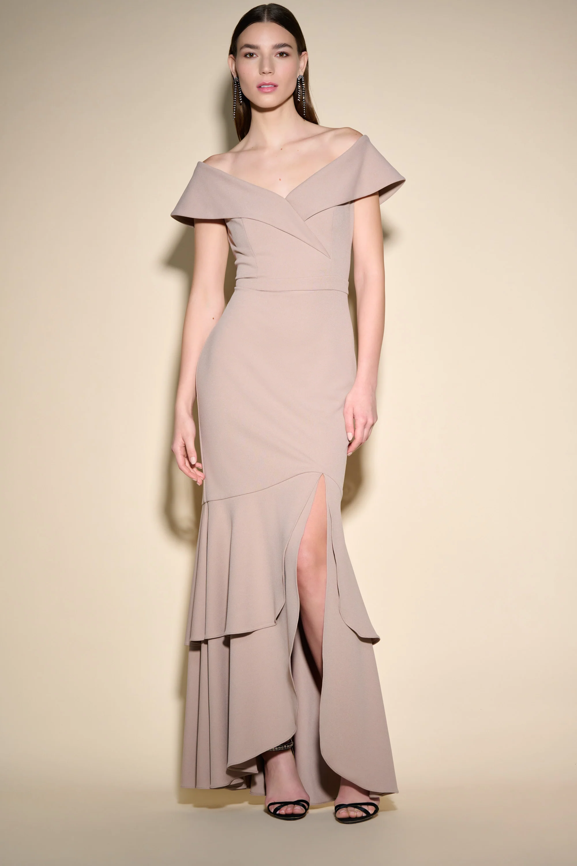 Joseph Ribkoff-233772-Dress- Midnight Blue - Image 3